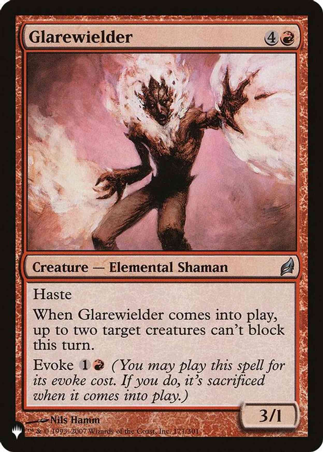 Glarewielder magic card front