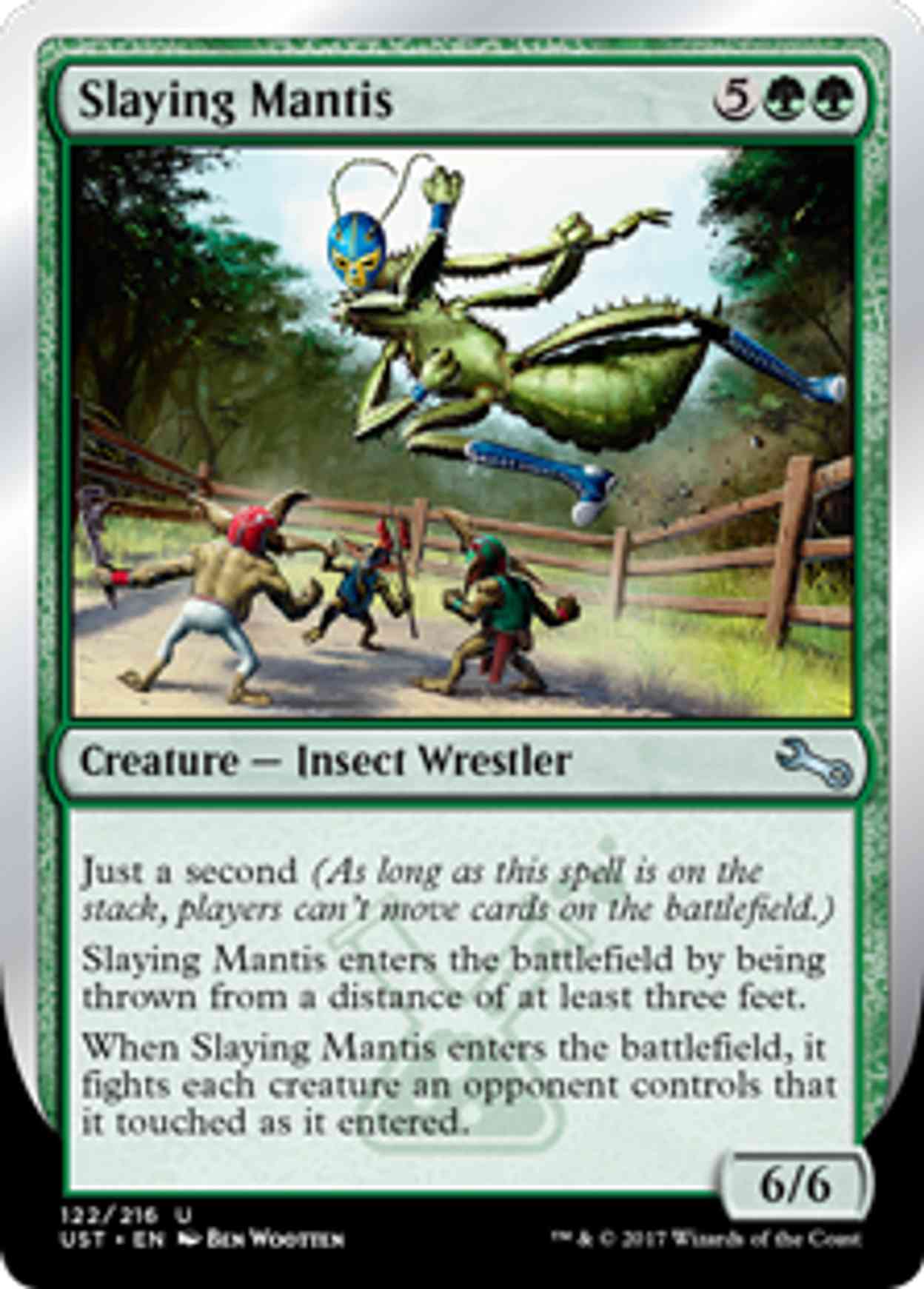 Slaying Mantis magic card front