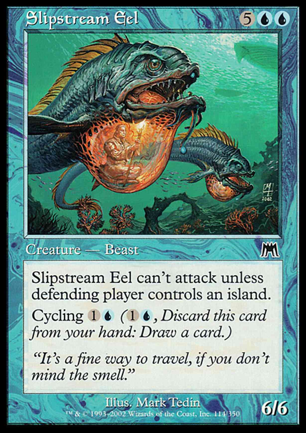 Slipstream Eel magic card front