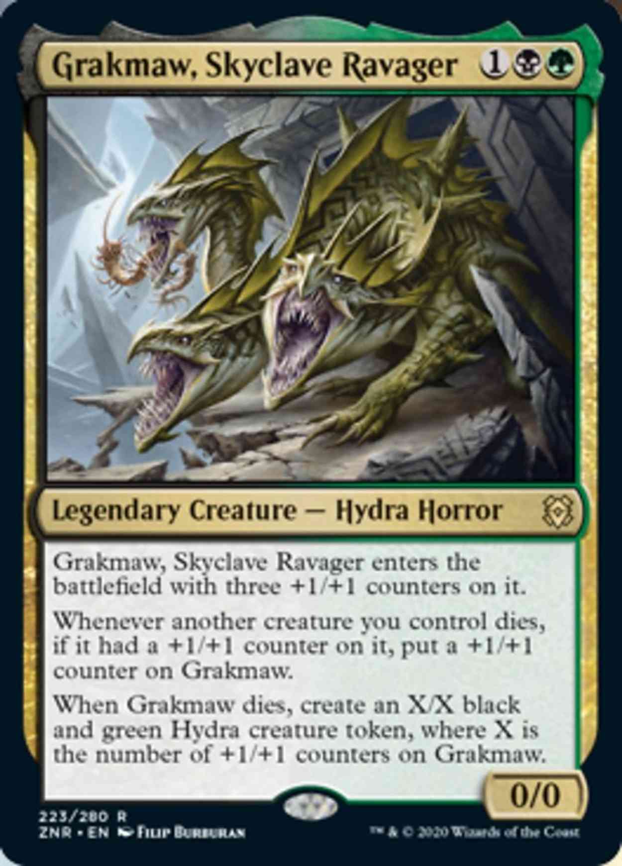 Grakmaw, Skyclave Ravager magic card front