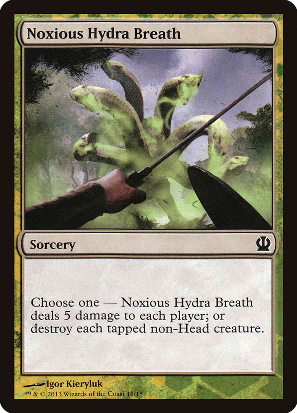 Noxious Hydra Breath magic card front