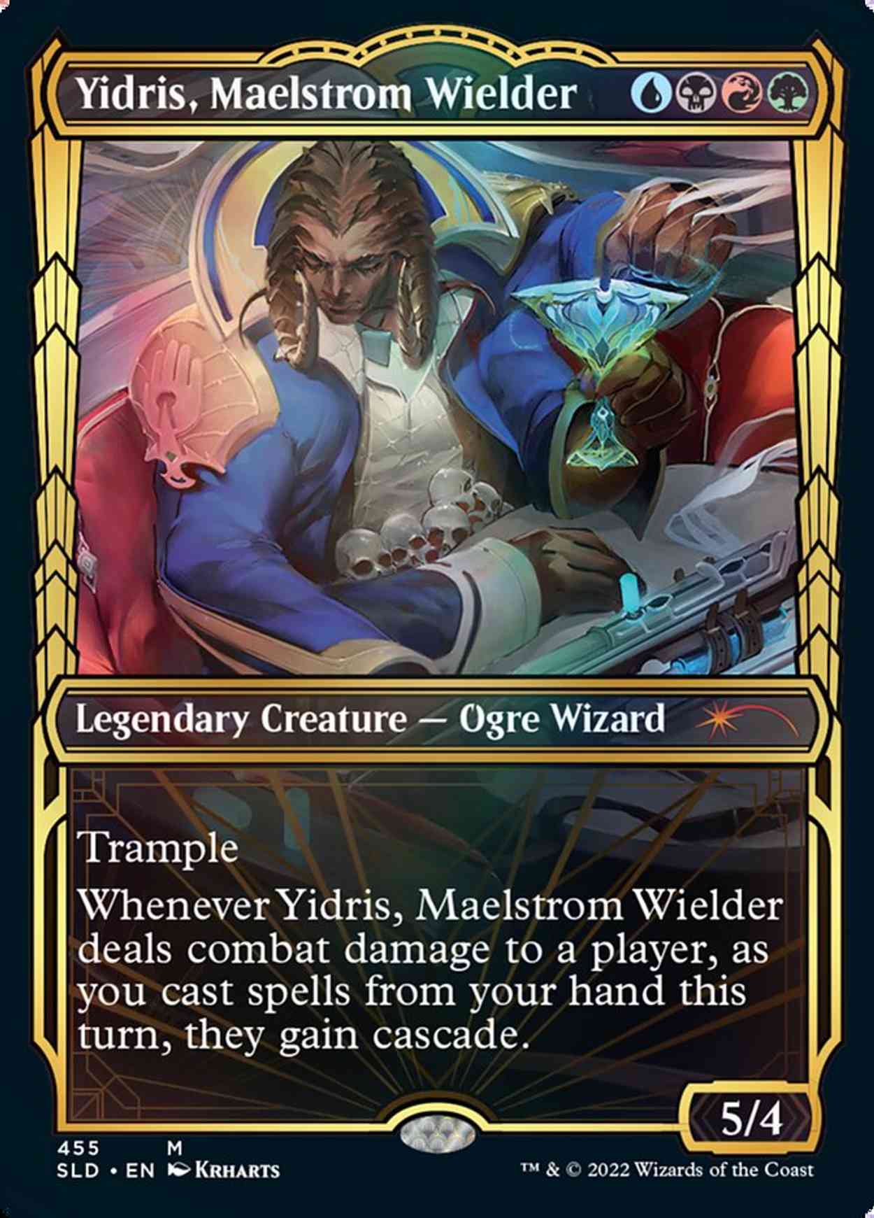Yidris, Maelstrom Wielder (Gilded Foil) magic card front
