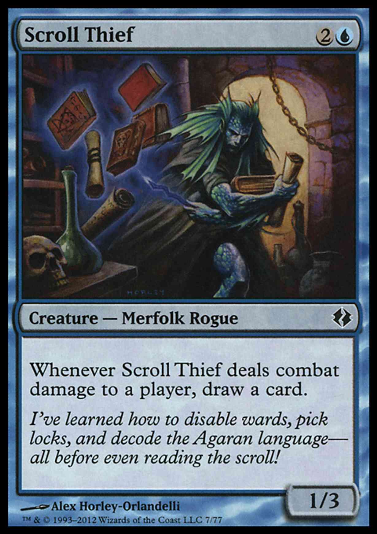 Scroll Thief magic card front