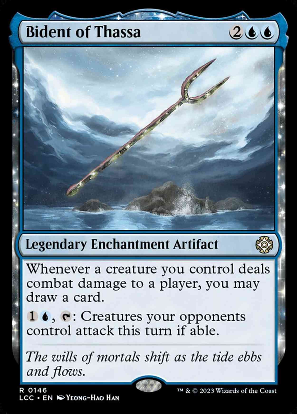 Bident of Thassa magic card front