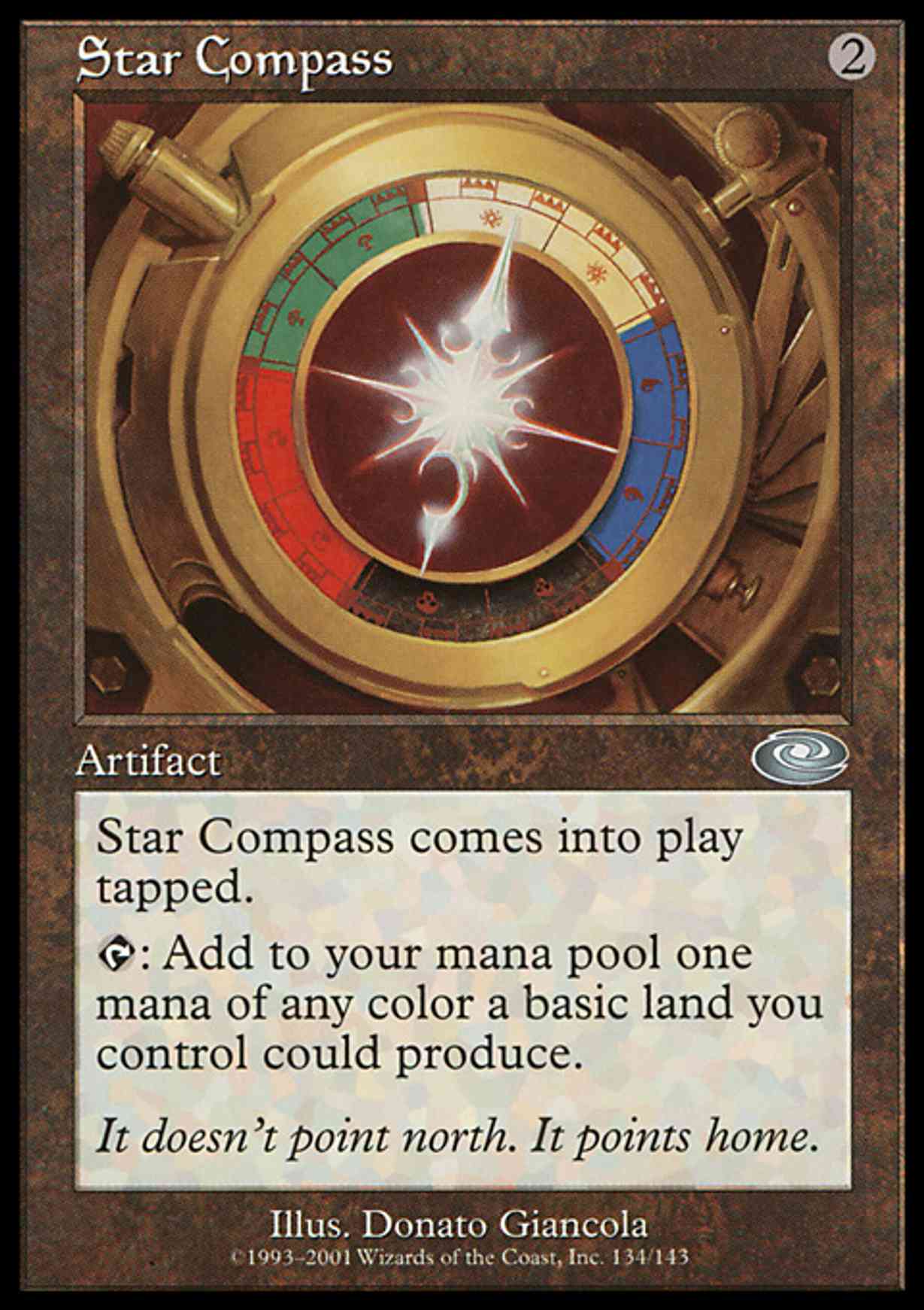 Star Compass magic card front