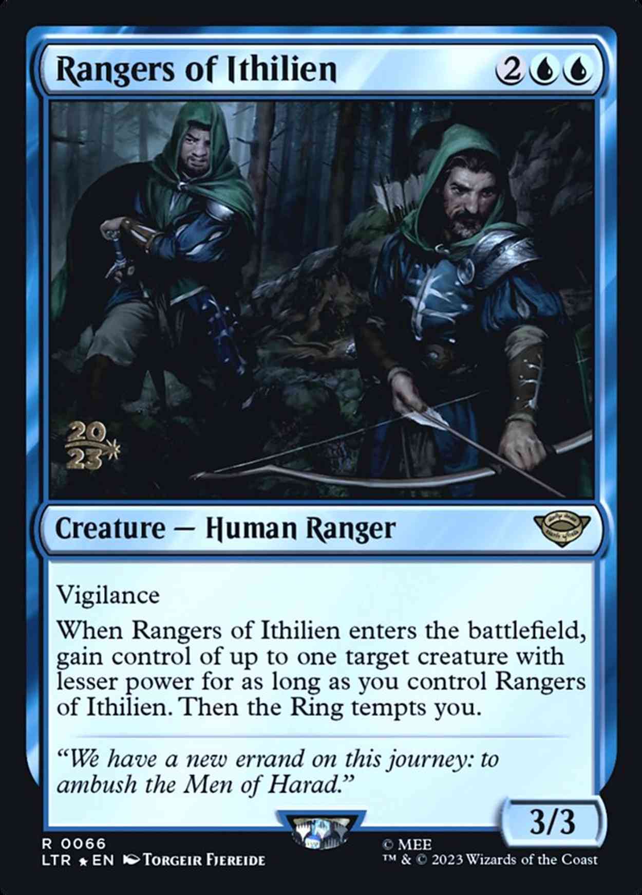 Rangers of Ithilien magic card front