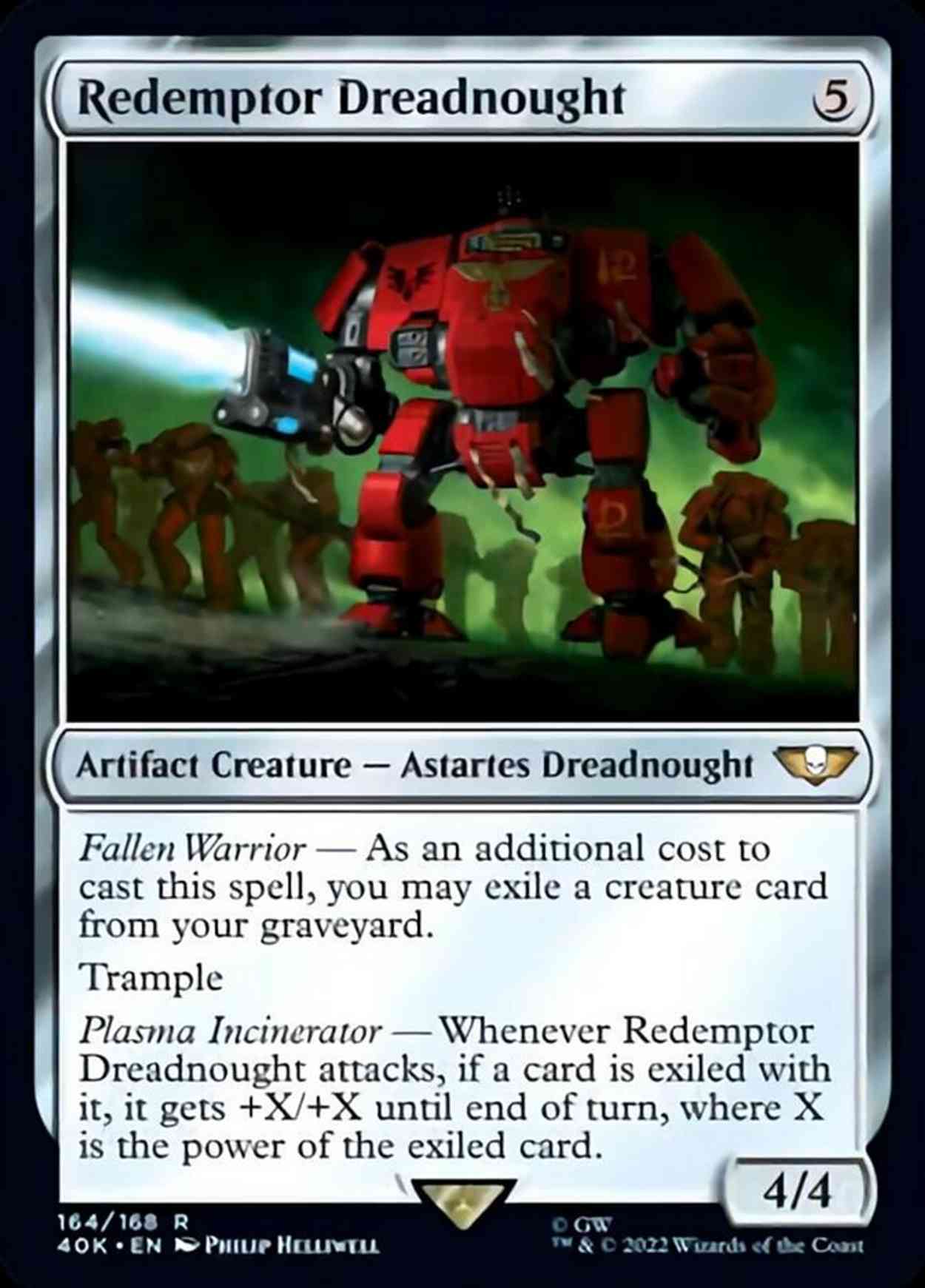 Redemptor Dreadnought magic card front