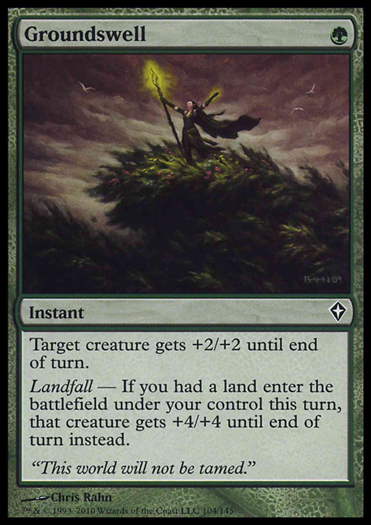 Groundswell magic card front