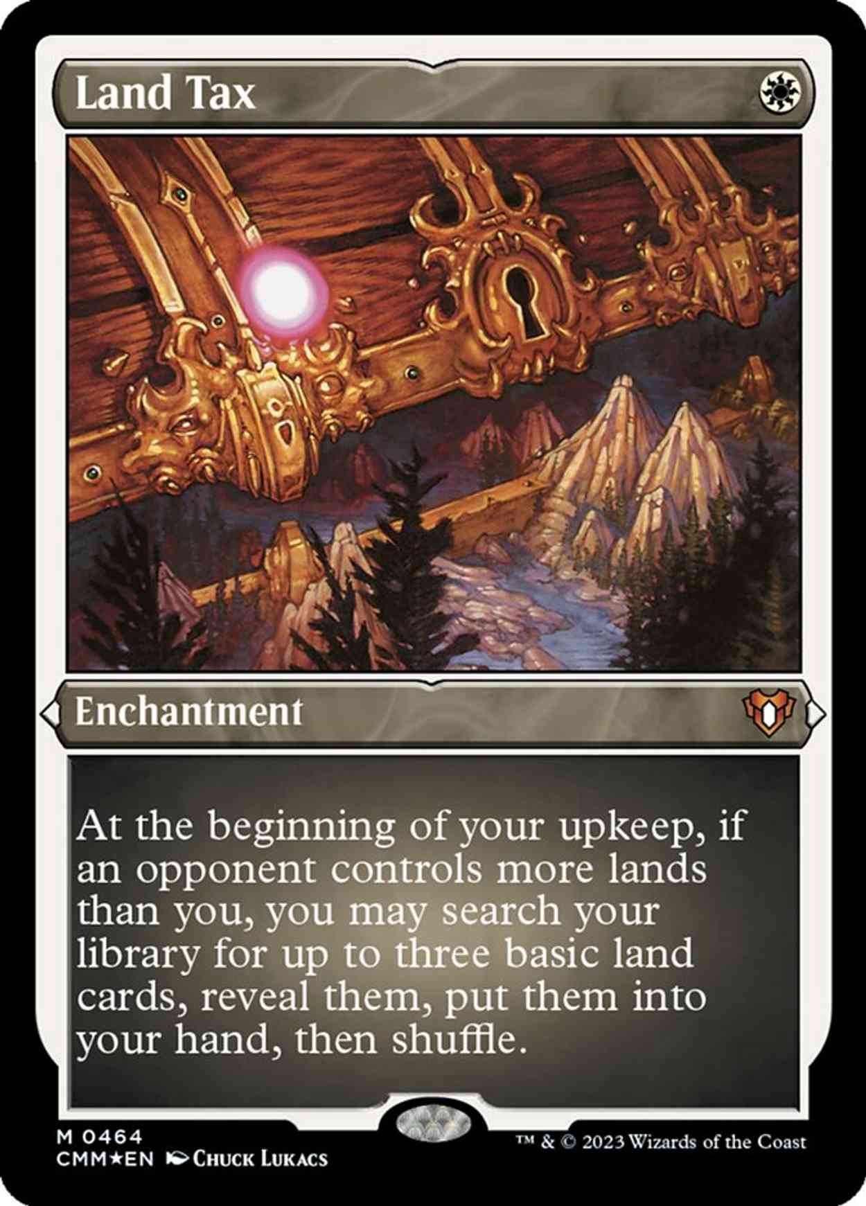 Land Tax (Foil Etched) magic card front