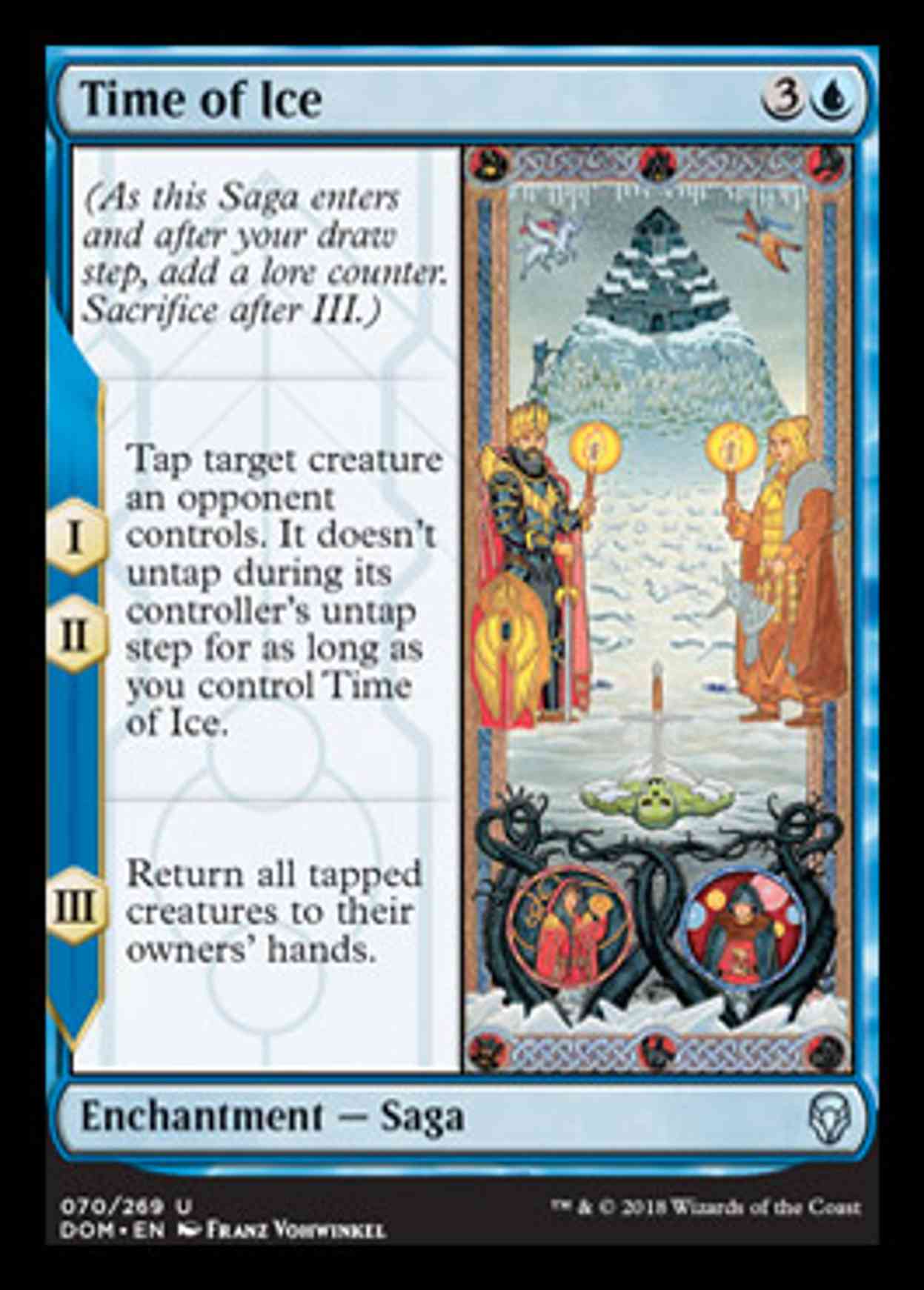 Time of Ice magic card front