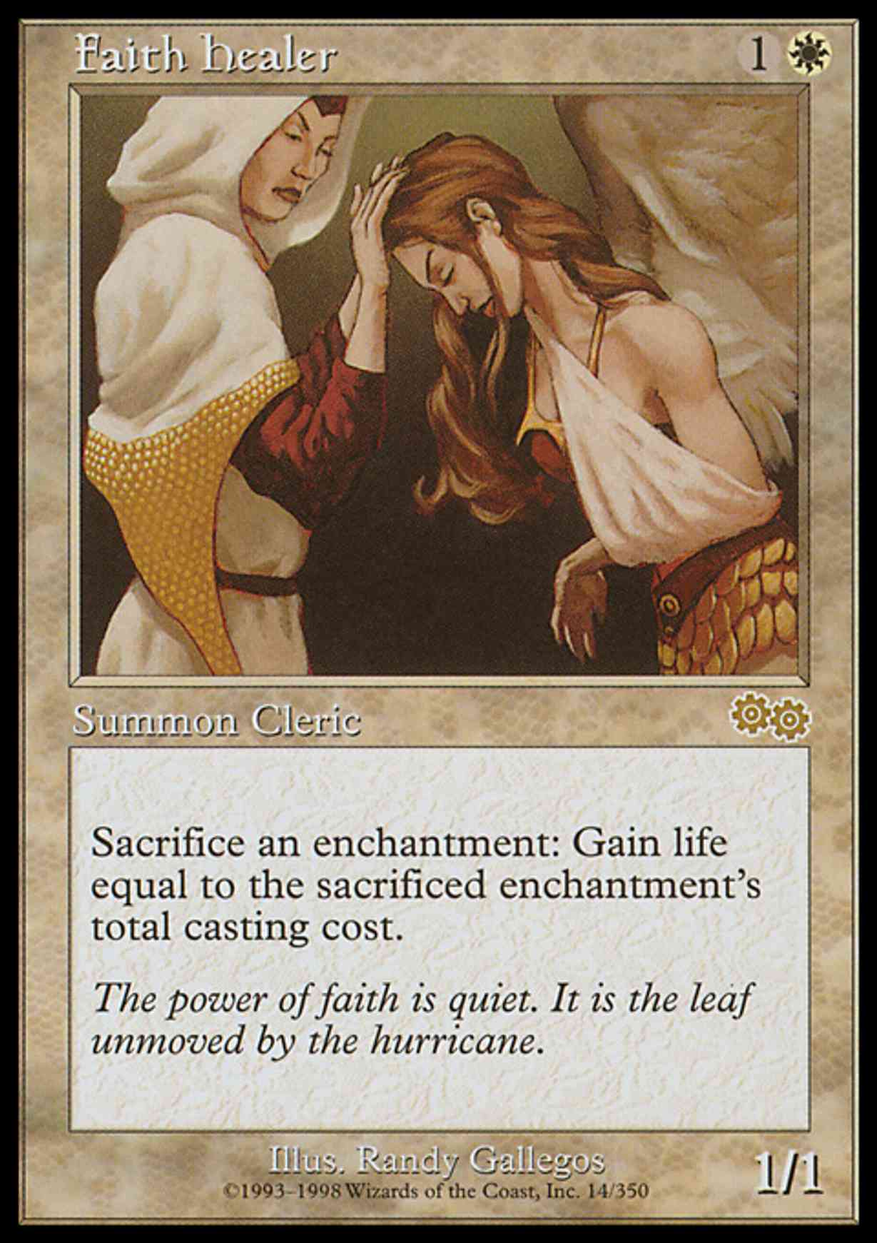 Faith Healer magic card front
