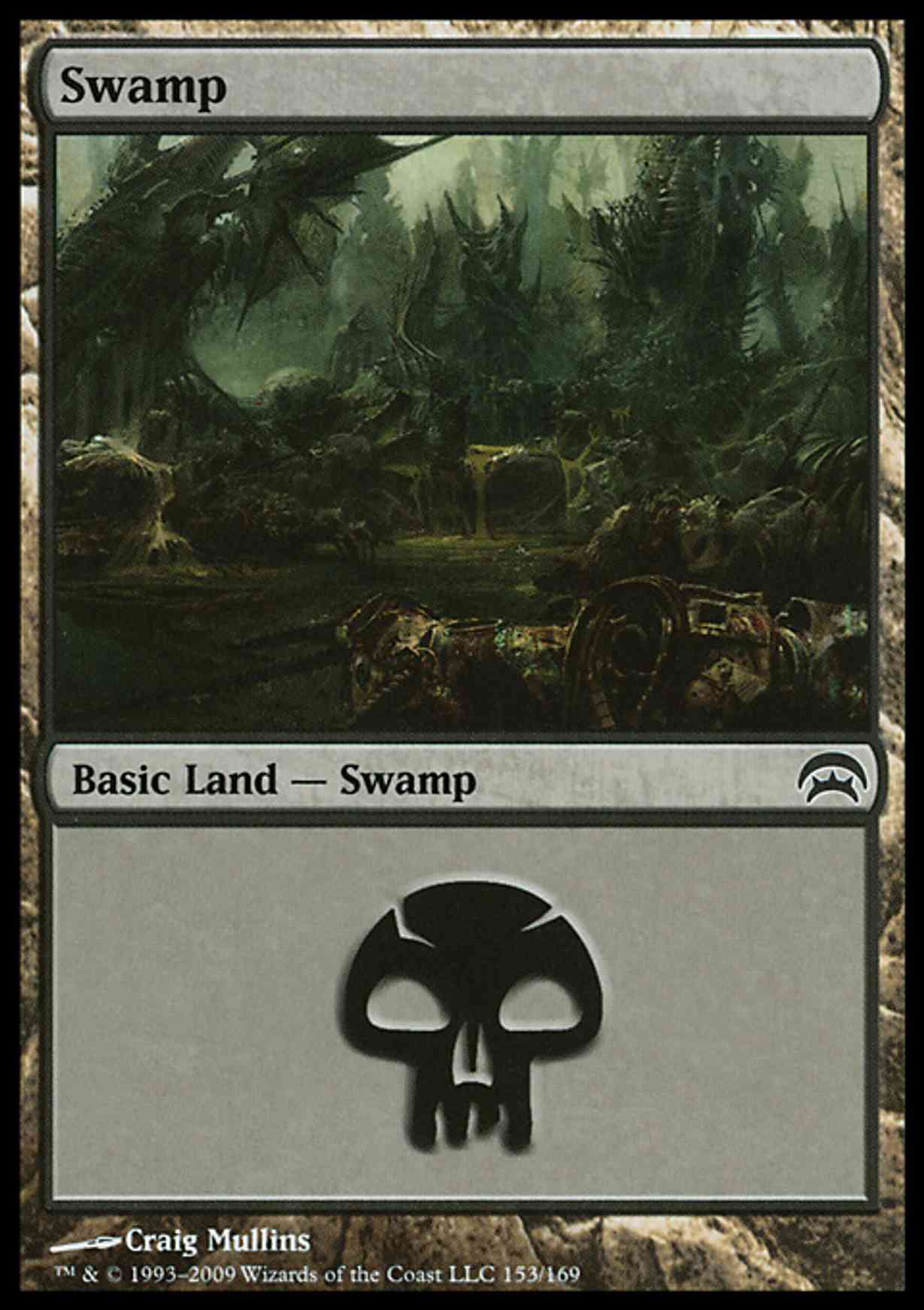 Swamp (153) magic card front