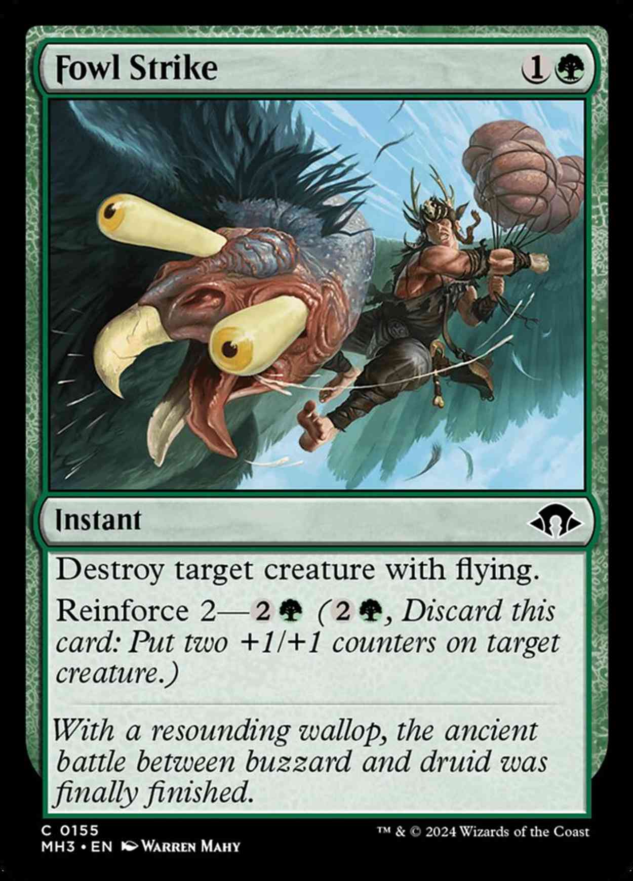 Fowl Strike magic card front