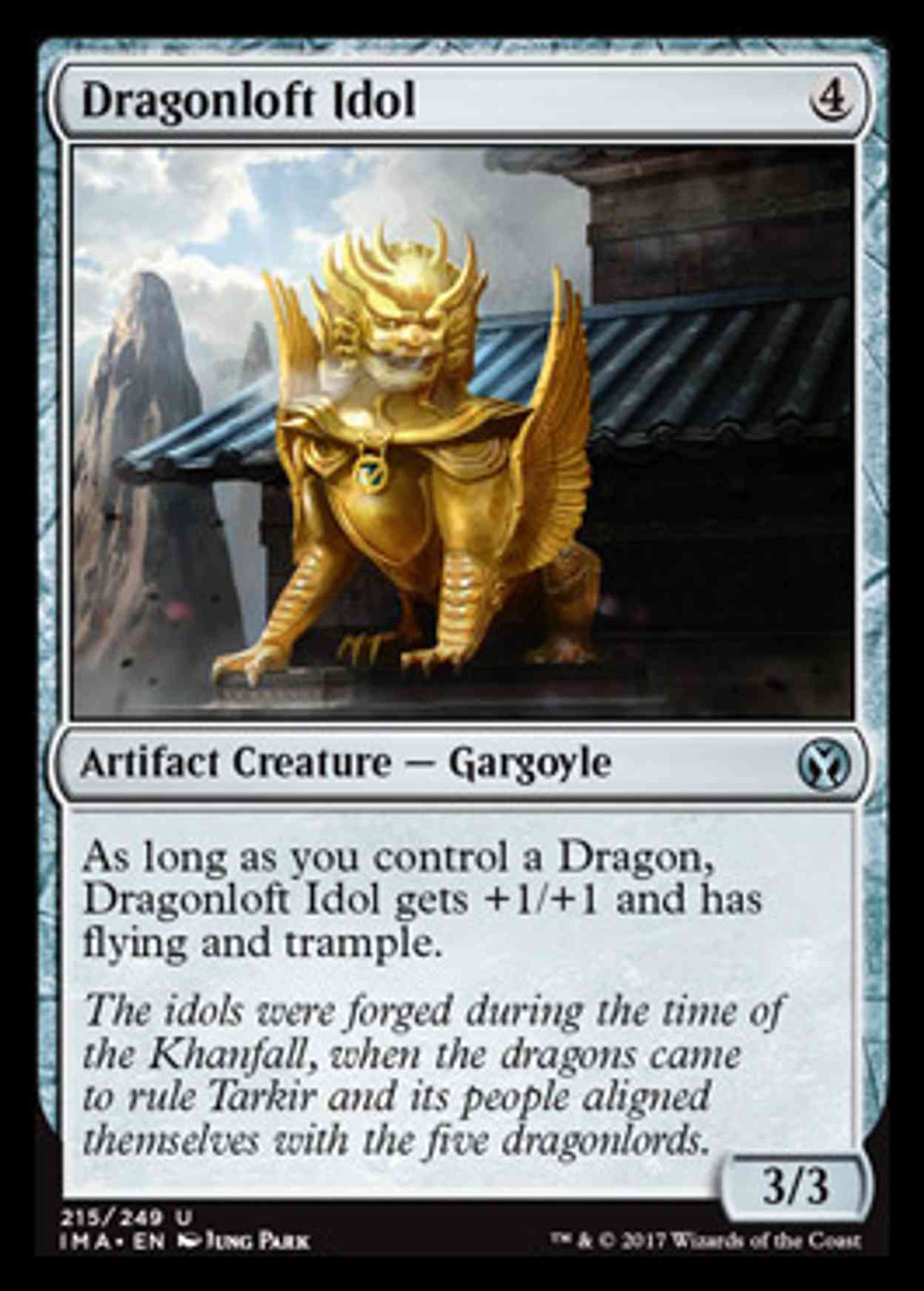 Dragonloft Idol magic card front