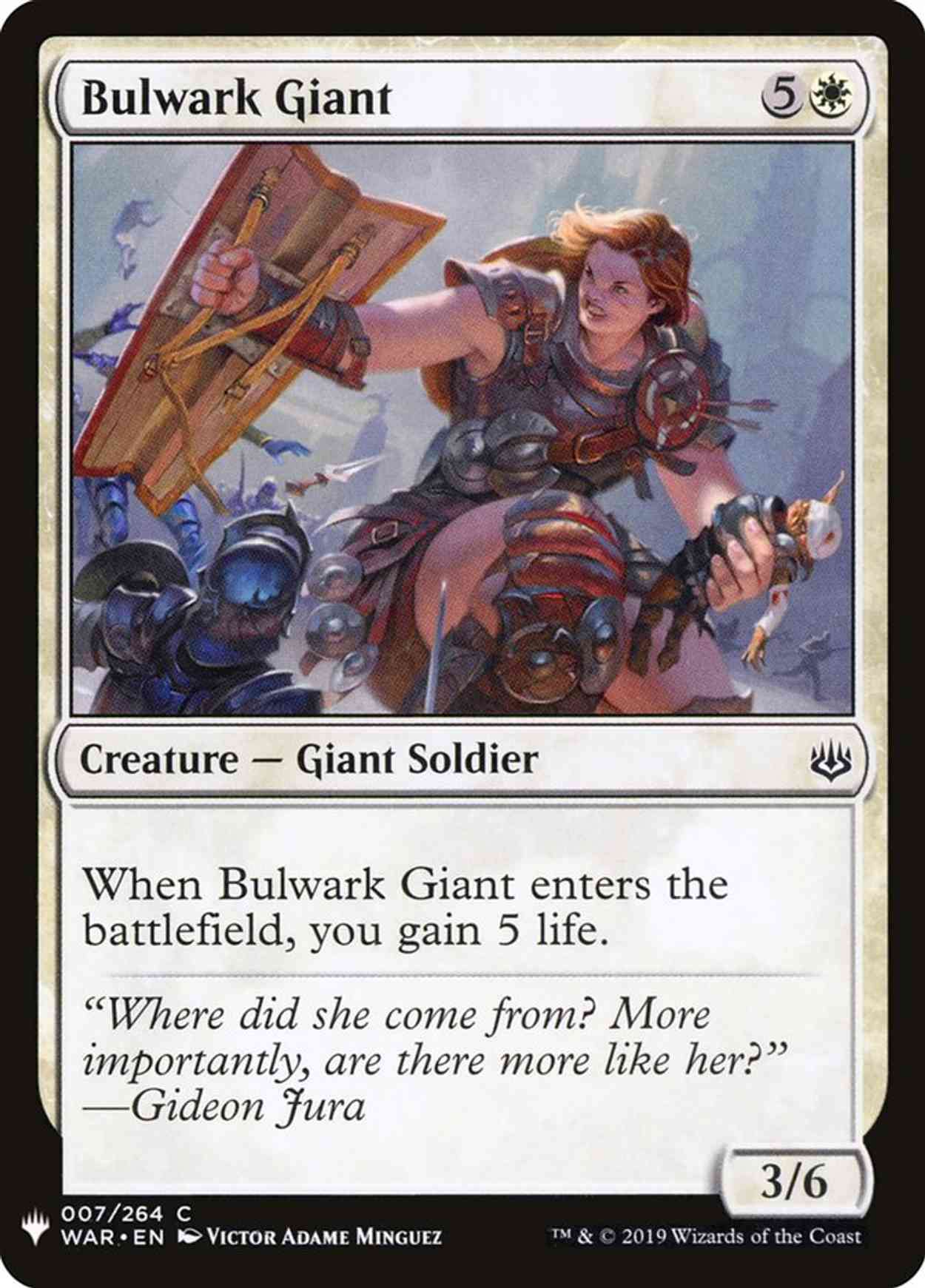 Bulwark Giant magic card front