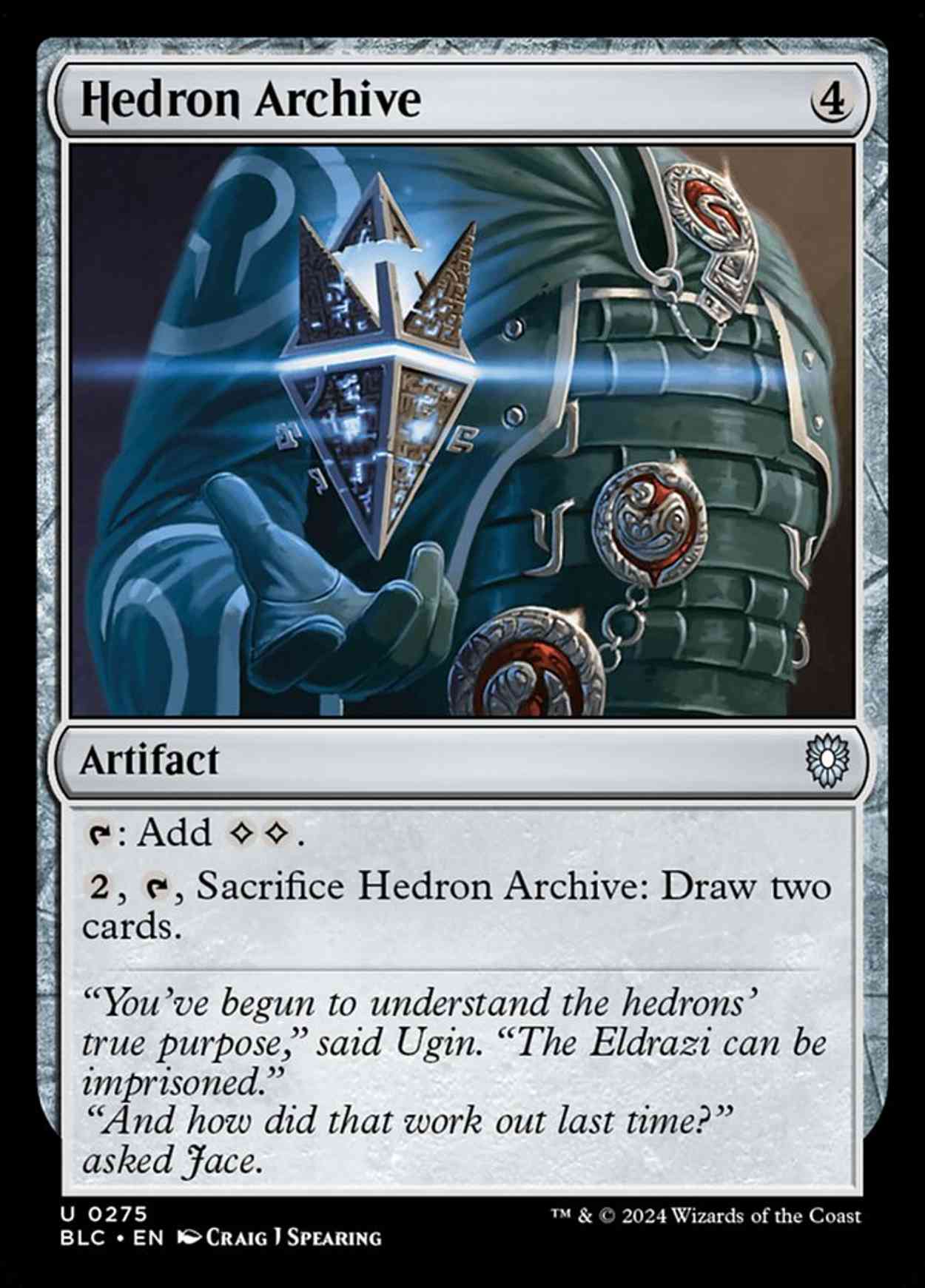 Hedron Archive magic card front