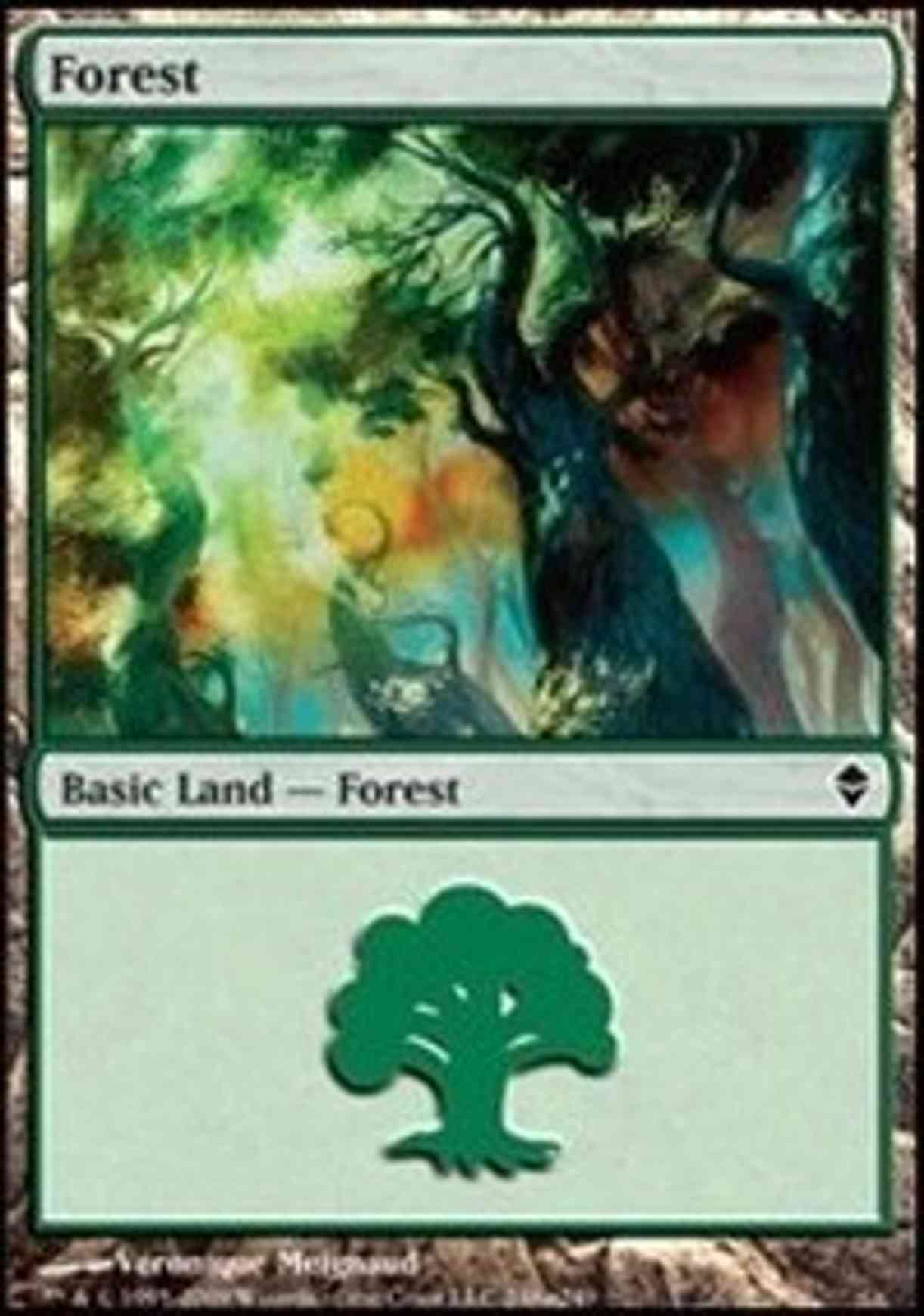 Forest (248a) magic card front