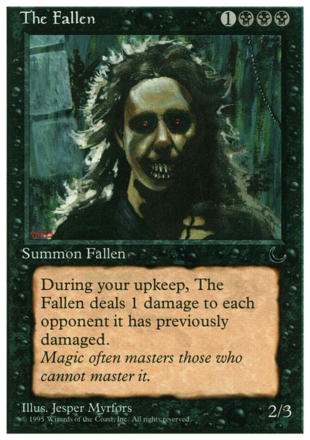 The Fallen magic card front