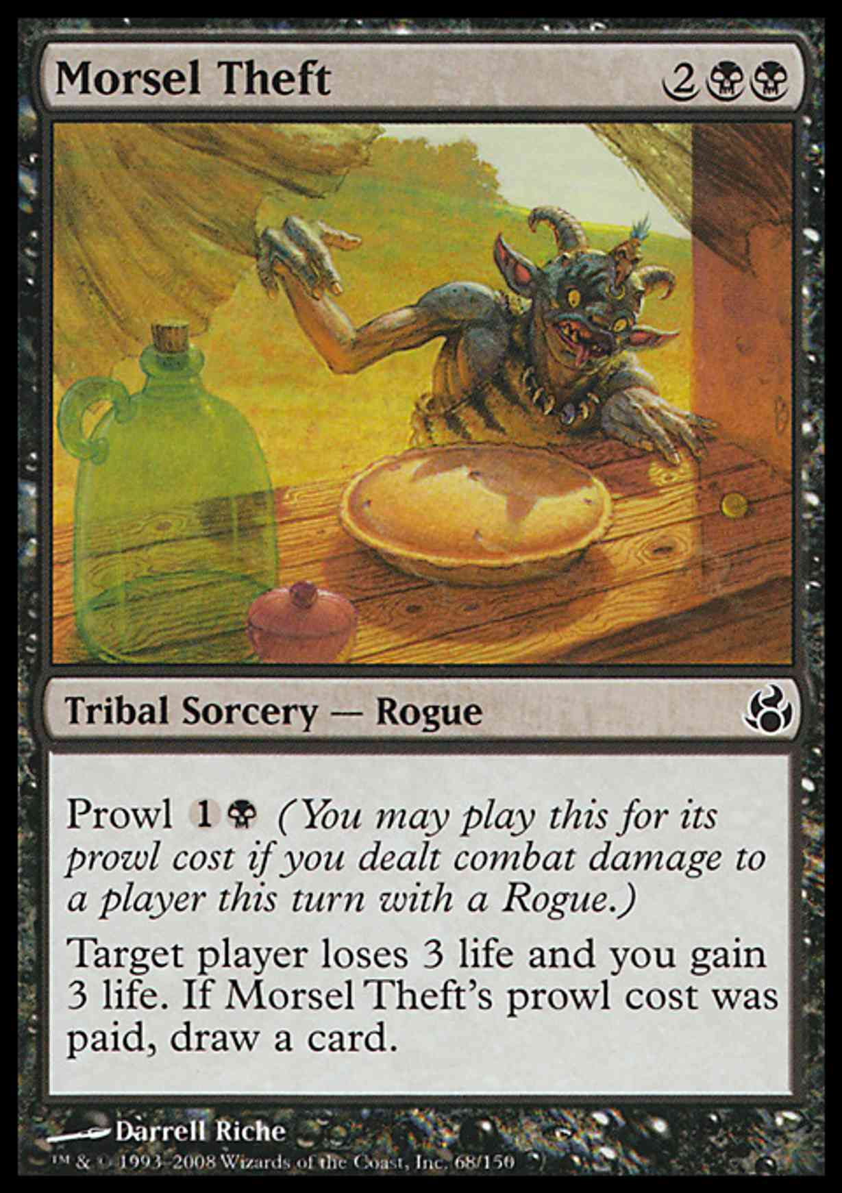 Morsel Theft magic card front