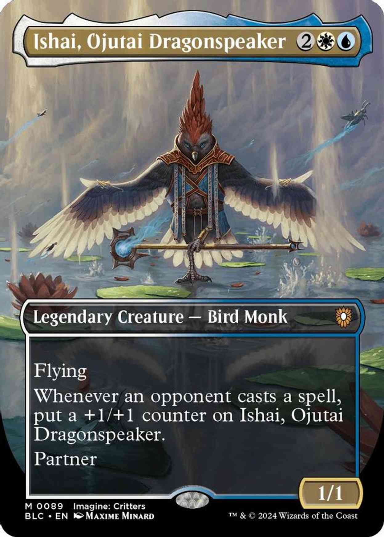 Ishai, Ojutai Dragonspeaker (Borderless) magic card front