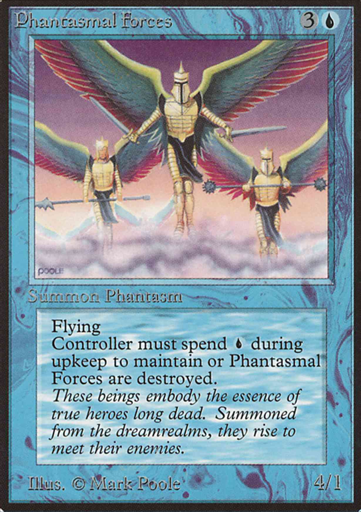 Phantasmal Forces magic card front