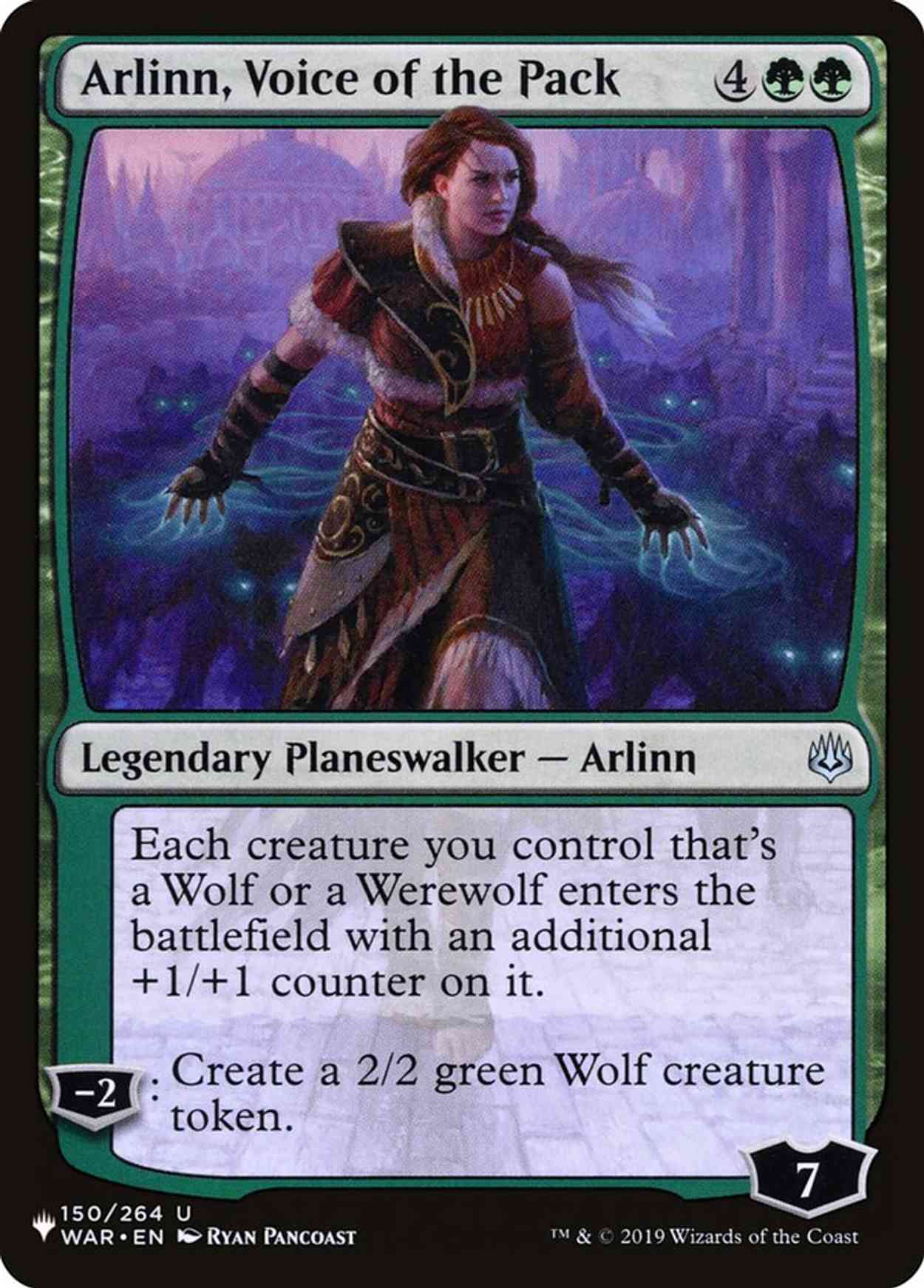 Arlinn, Voice of the Pack magic card front