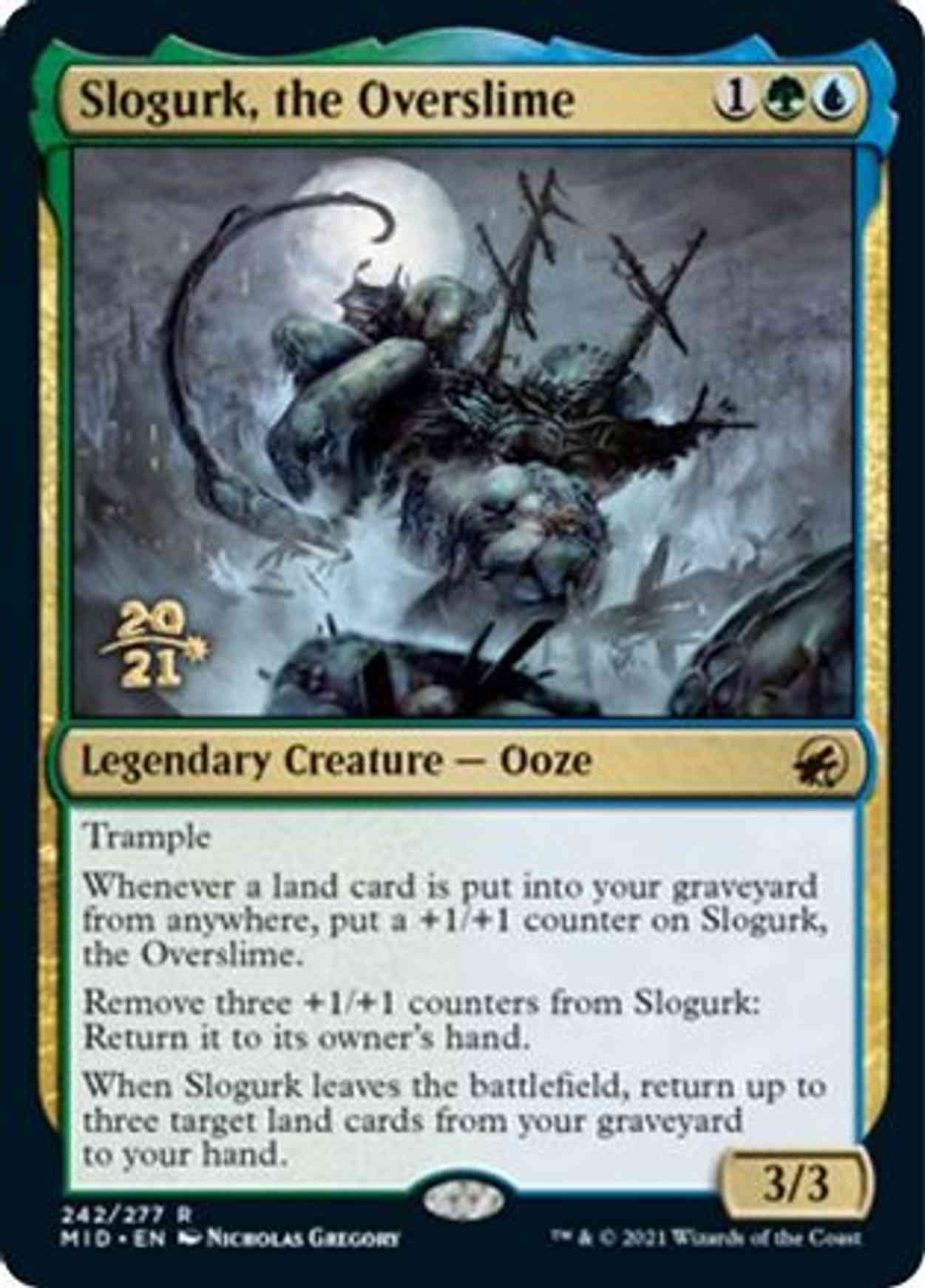 Slogurk, the Overslime magic card front