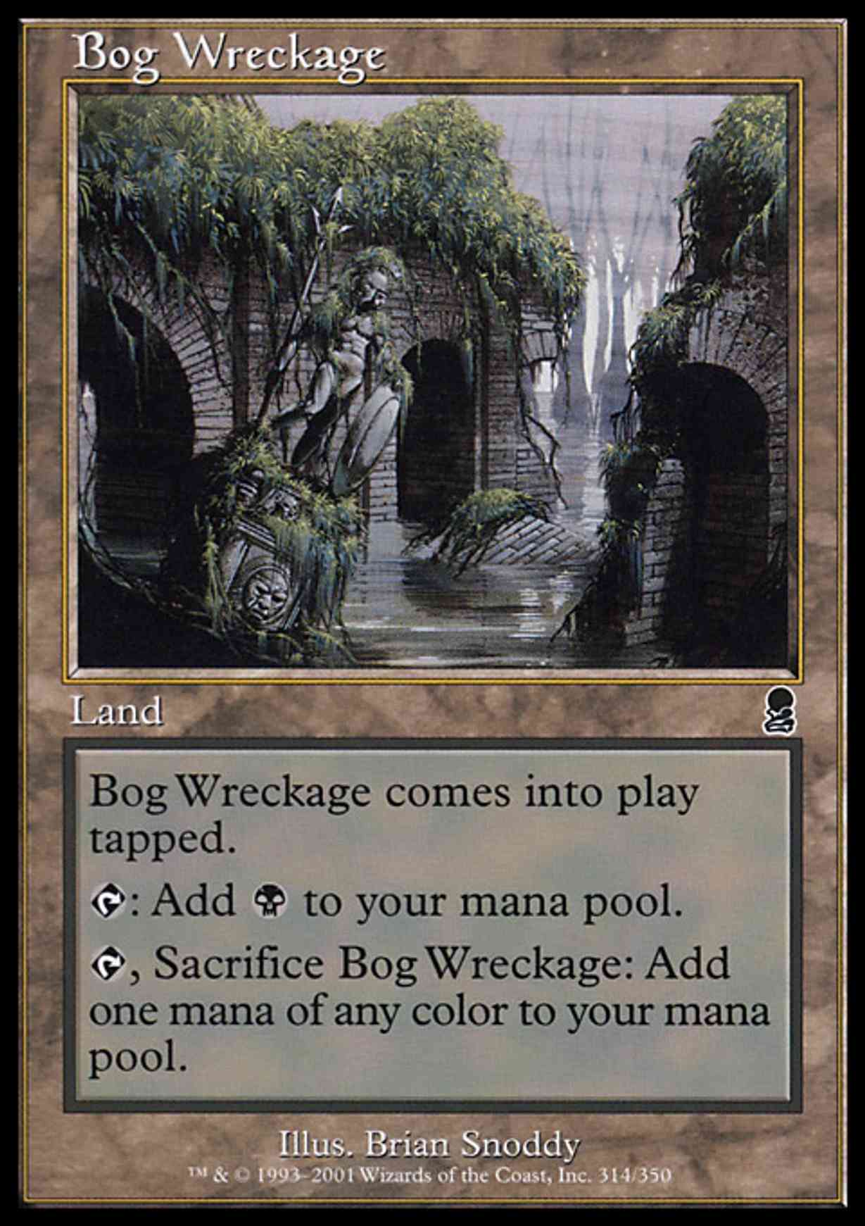 Bog Wreckage magic card front