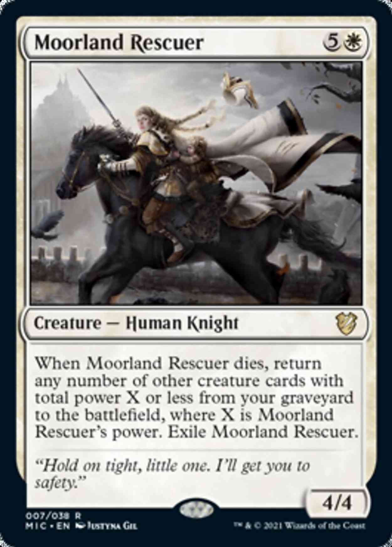 Moorland Rescuer magic card front