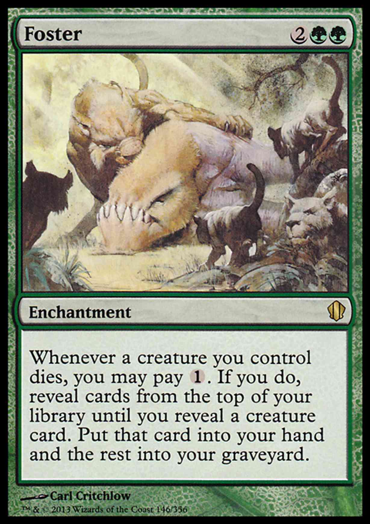 Foster magic card front