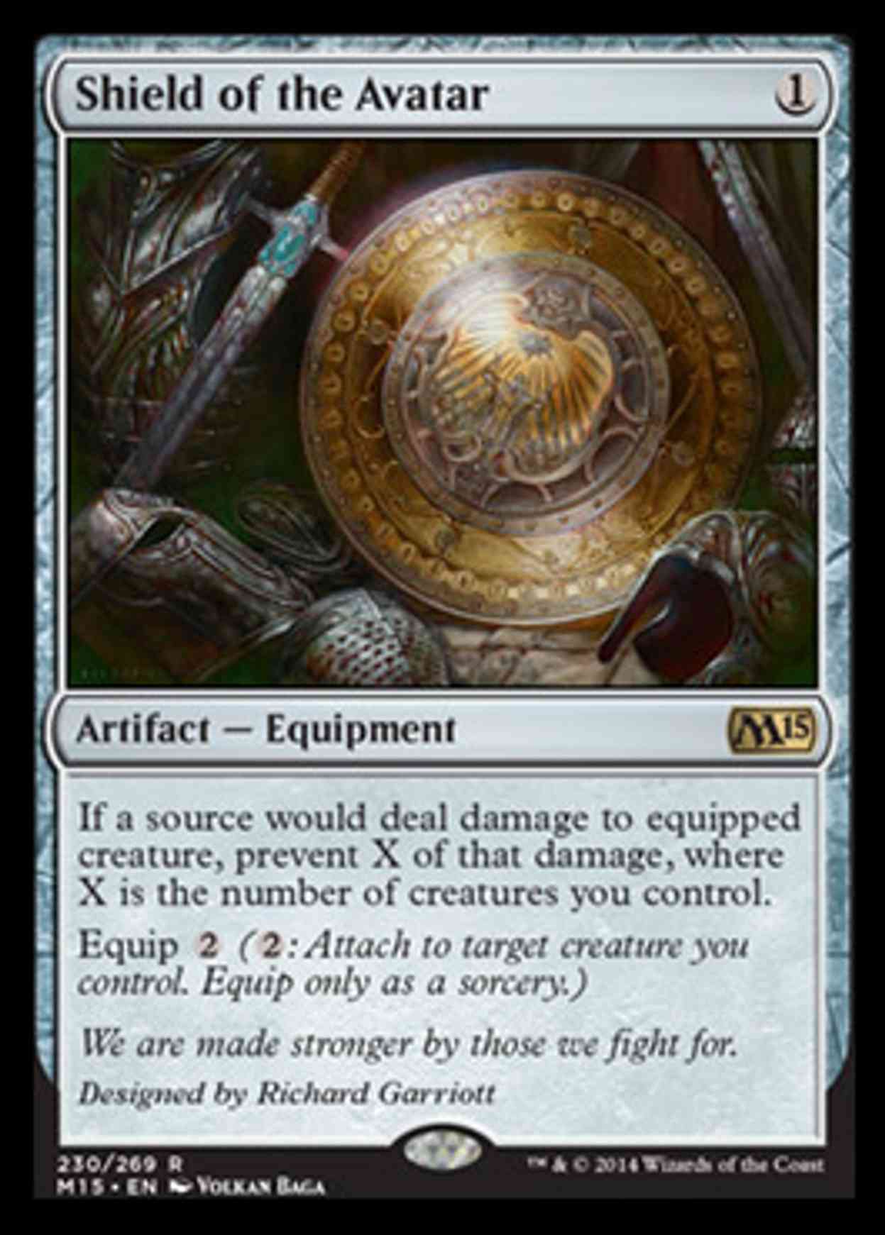 Shield of the Avatar magic card front