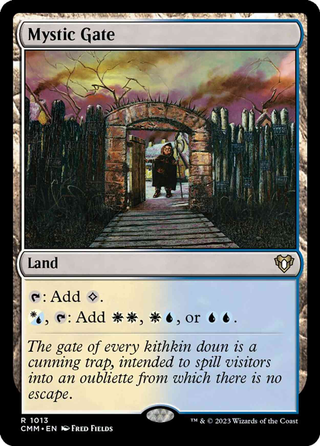 Mystic Gate magic card front