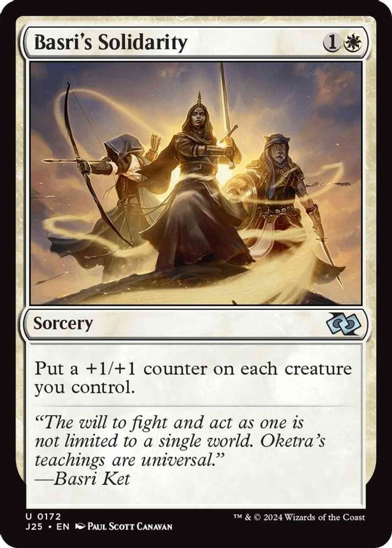 Basri's Solidarity magic card front