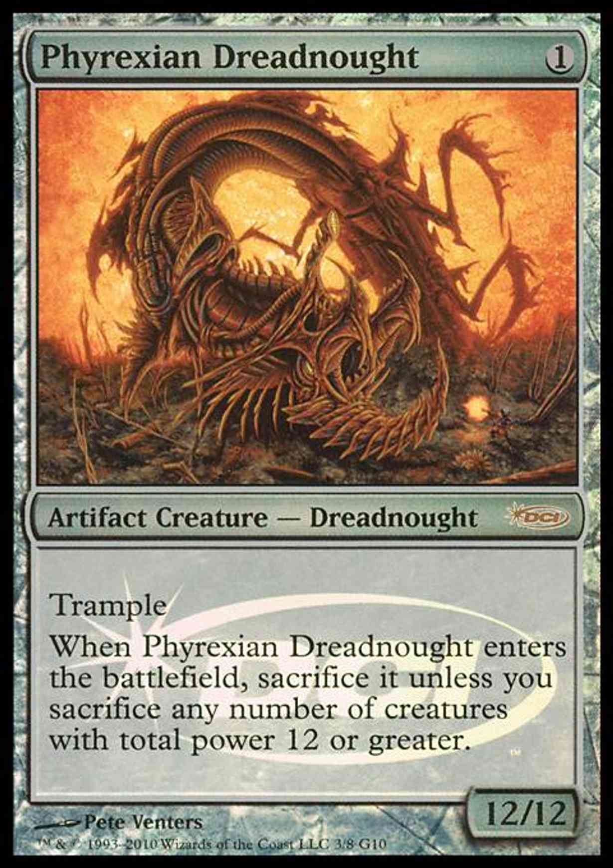 Phyrexian Dreadnought magic card front