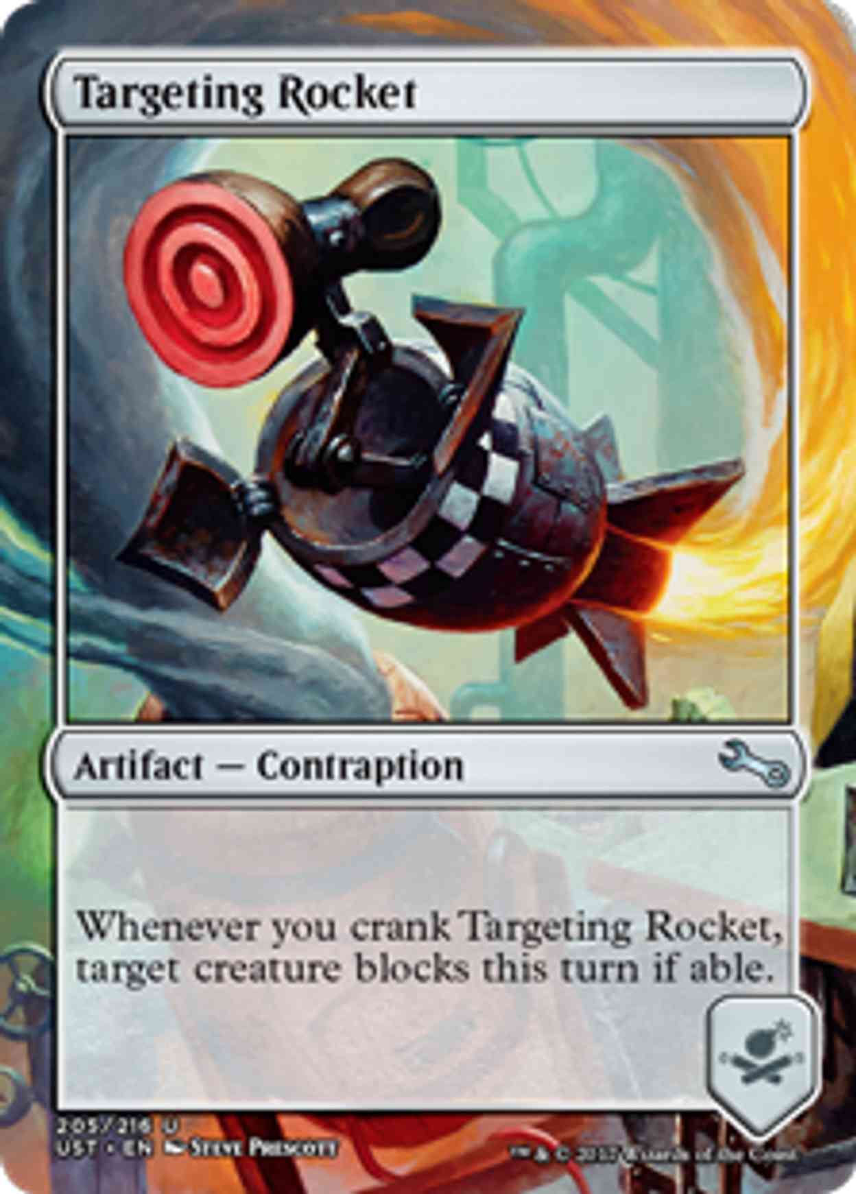 Targeting Rocket magic card front