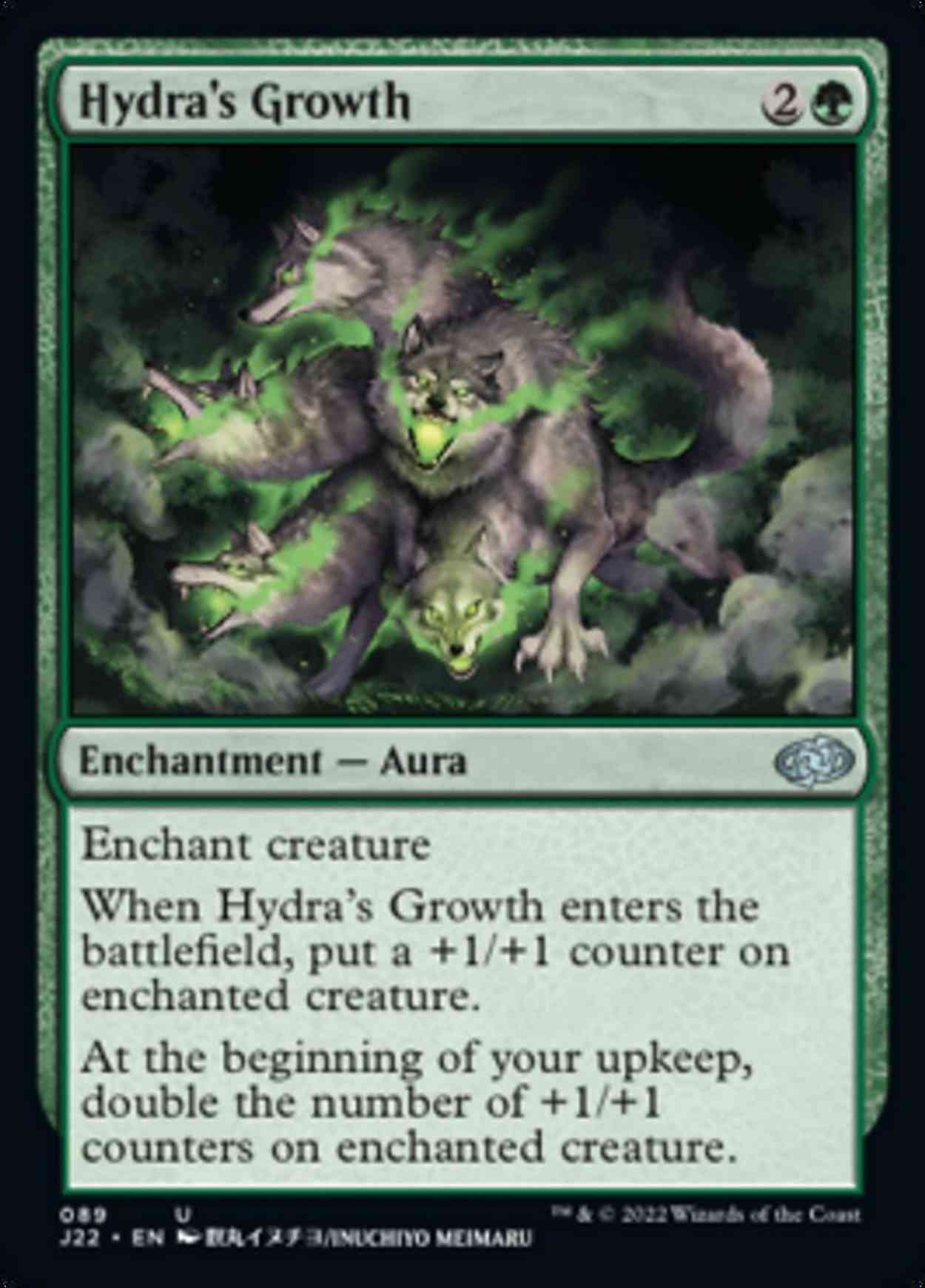 Hydra's Growth magic card front