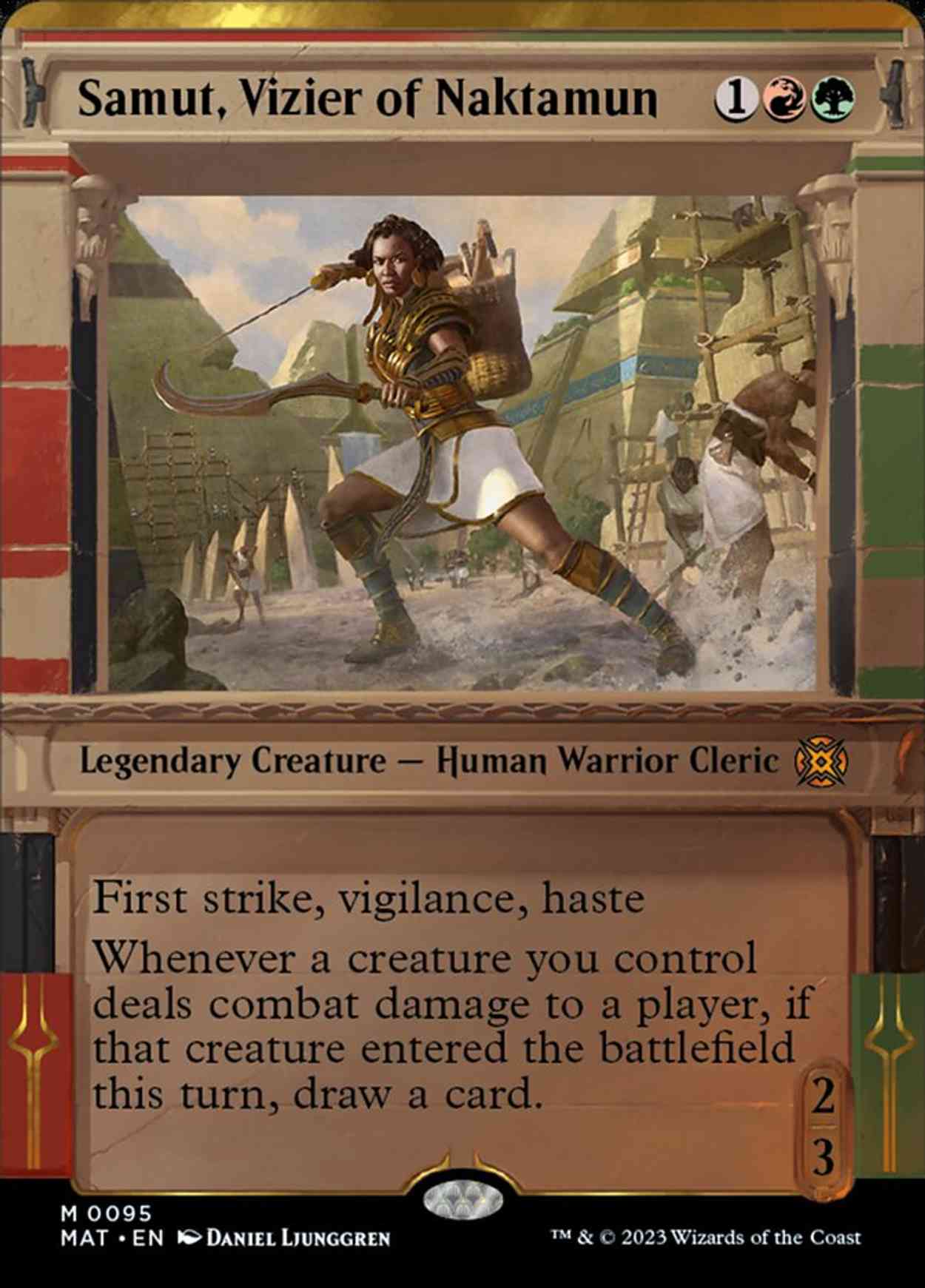 Samut, Vizier of Naktamun (Showcase) Price from mtg March of the ...