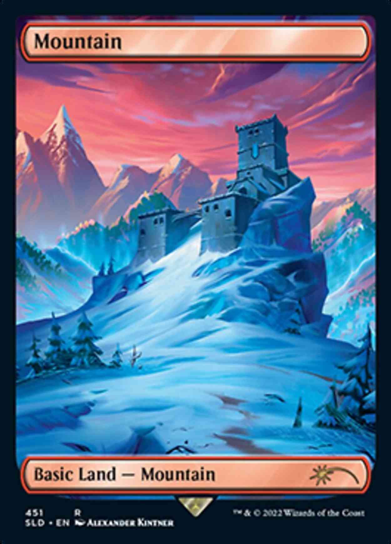 Mountain (451) magic card front