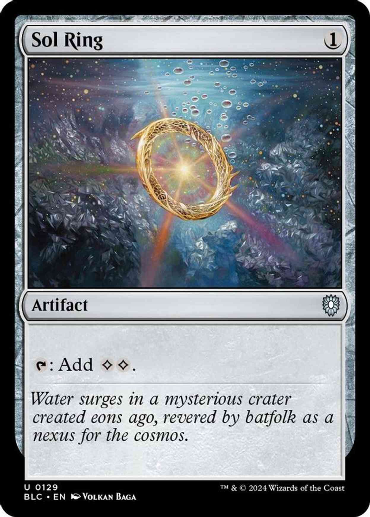 Sol Ring magic card front