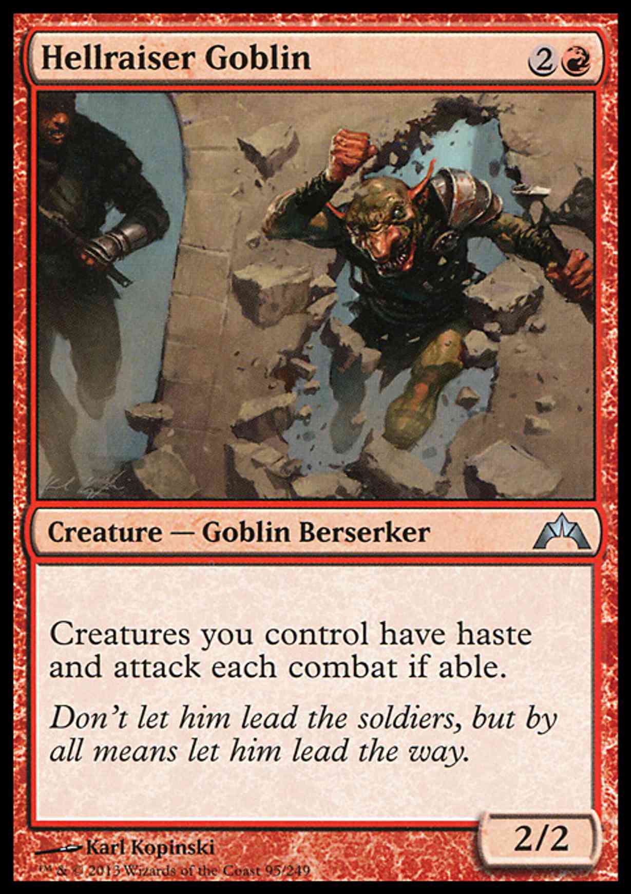 Hellraiser Goblin magic card front