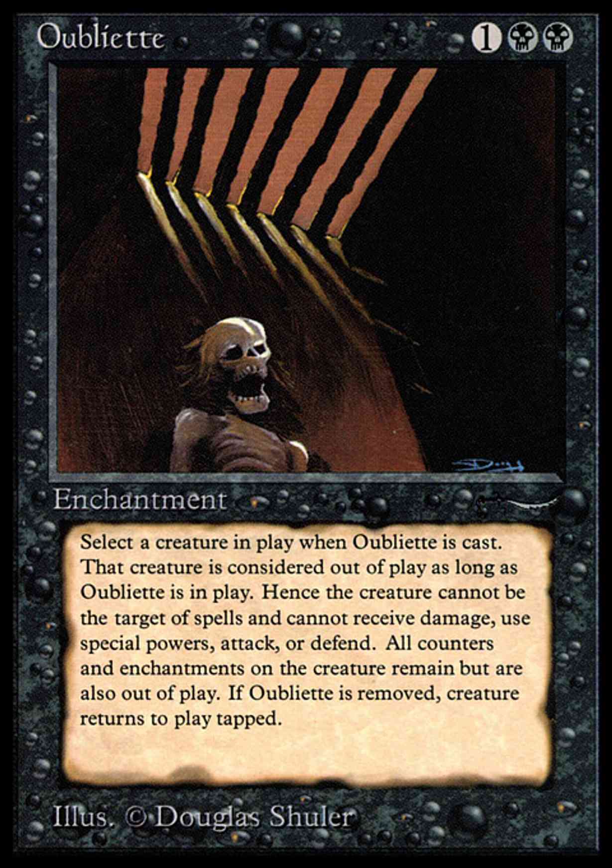Oubliette (Light) magic card front