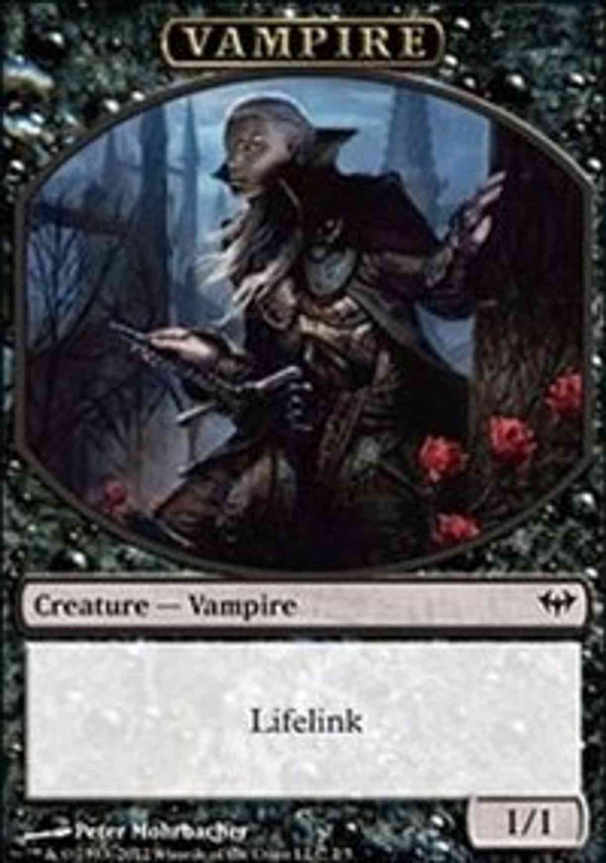 Vampire Token  magic card front