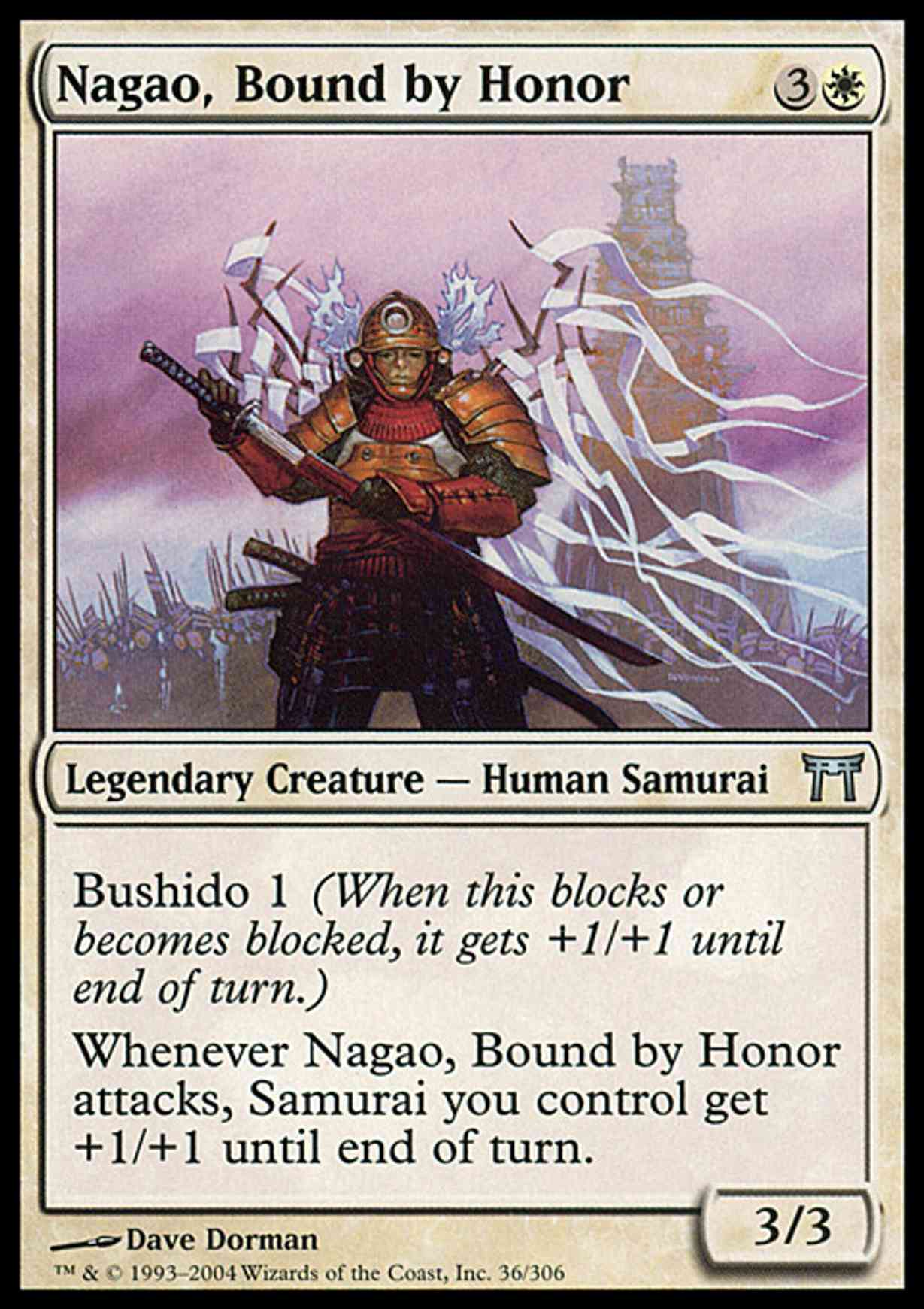 Nagao, Bound by Honor magic card front