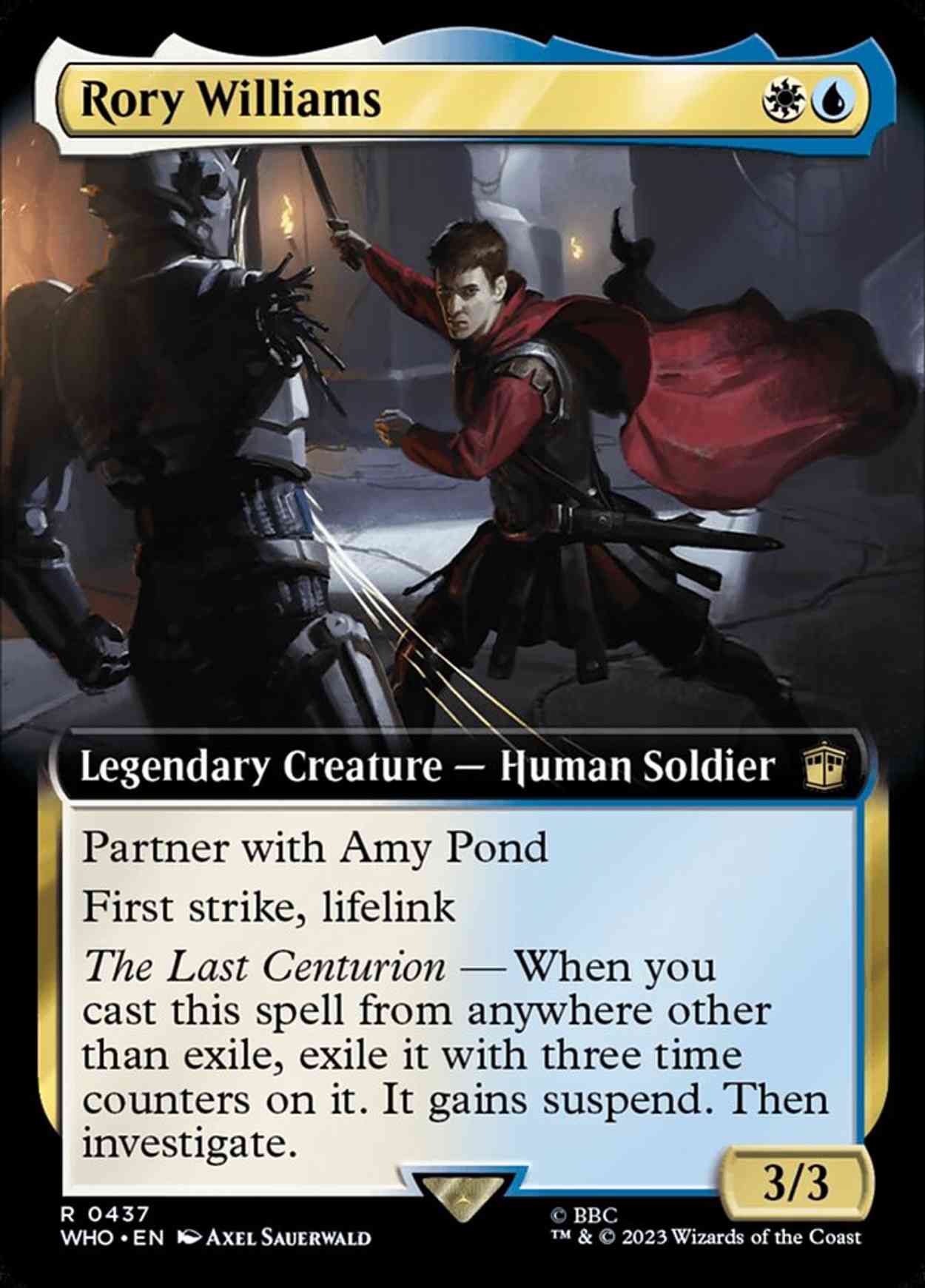 Rory Williams (Extended Art) magic card front