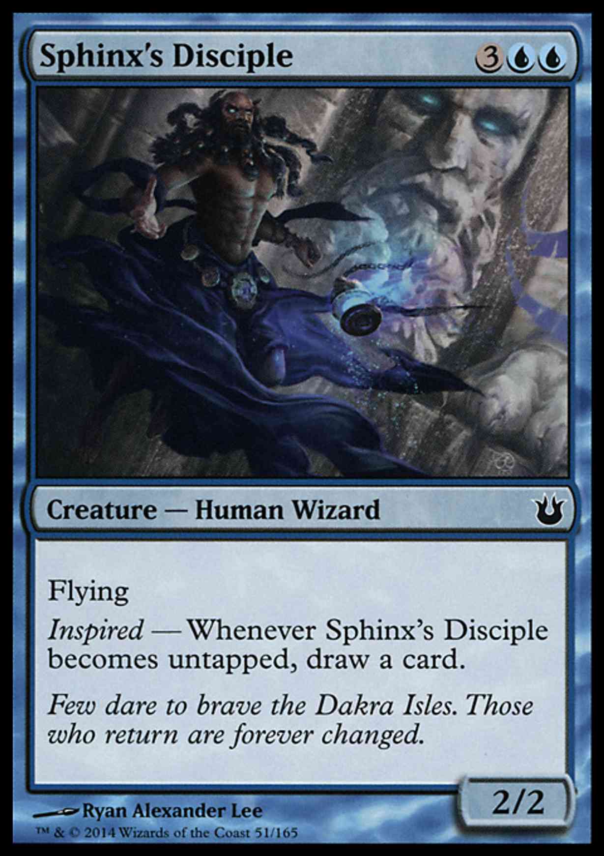 Sphinx's Disciple magic card front