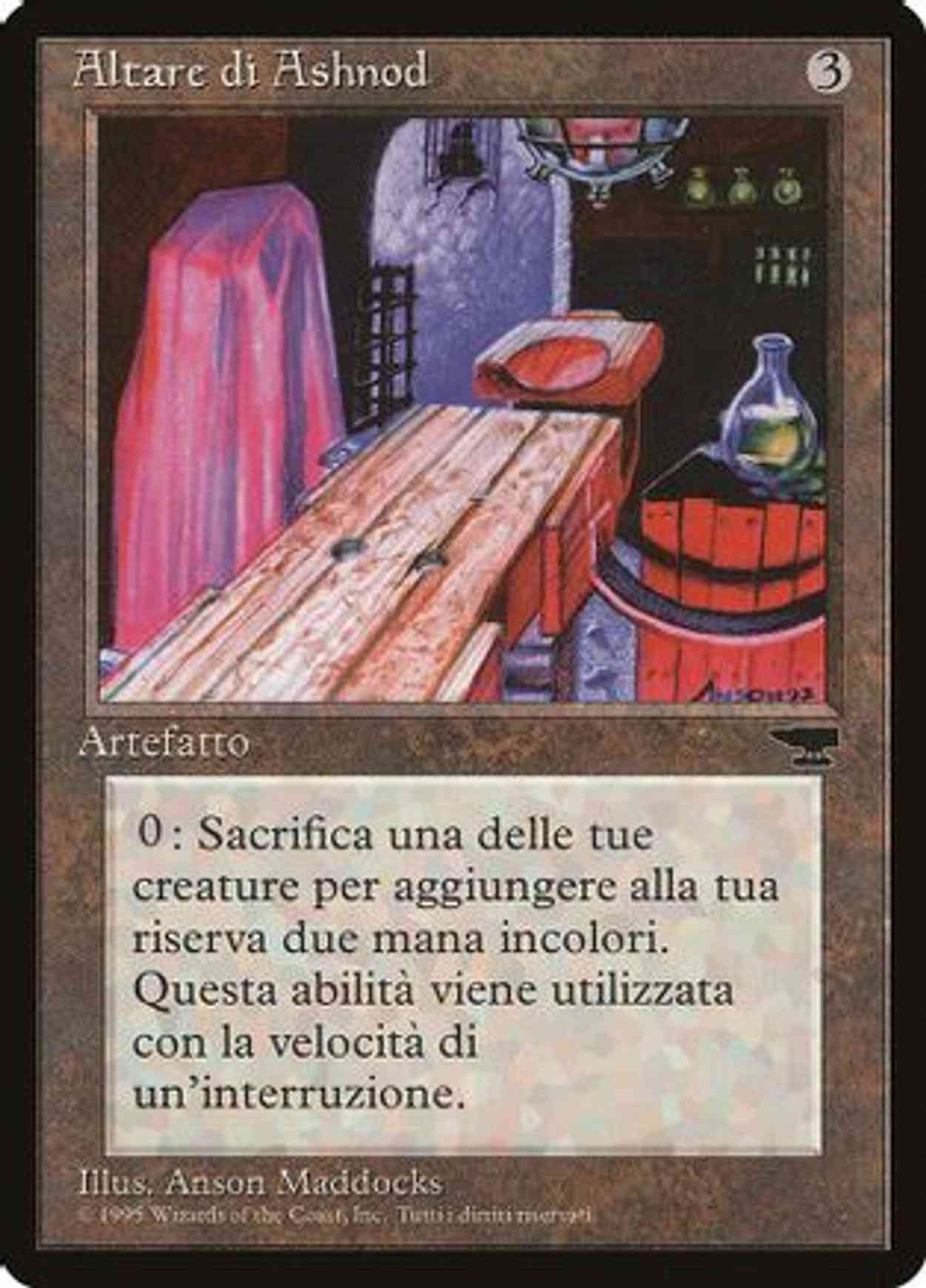 Ashnod's Altar (Italian) - "Altare di Ashnod" magic card front