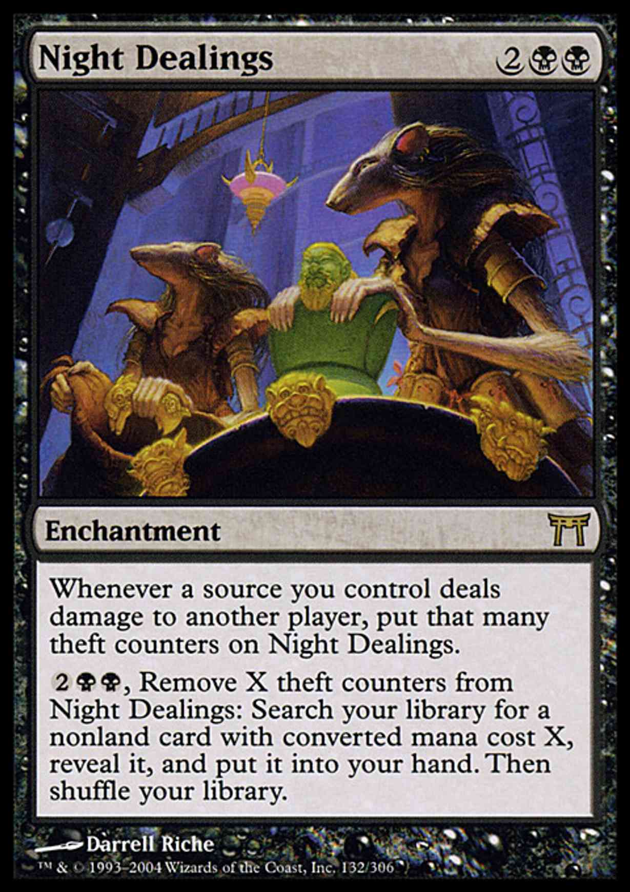 Night Dealings magic card front