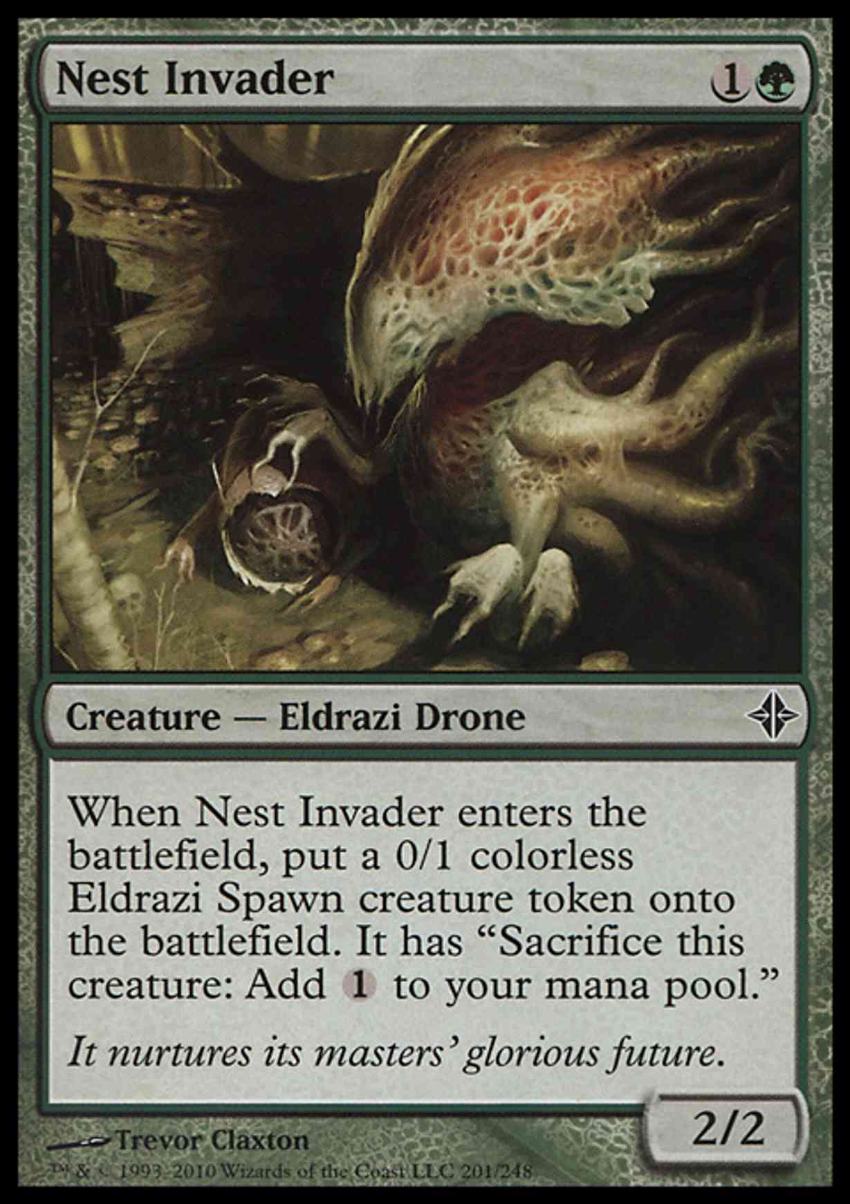 Nest Invader magic card front