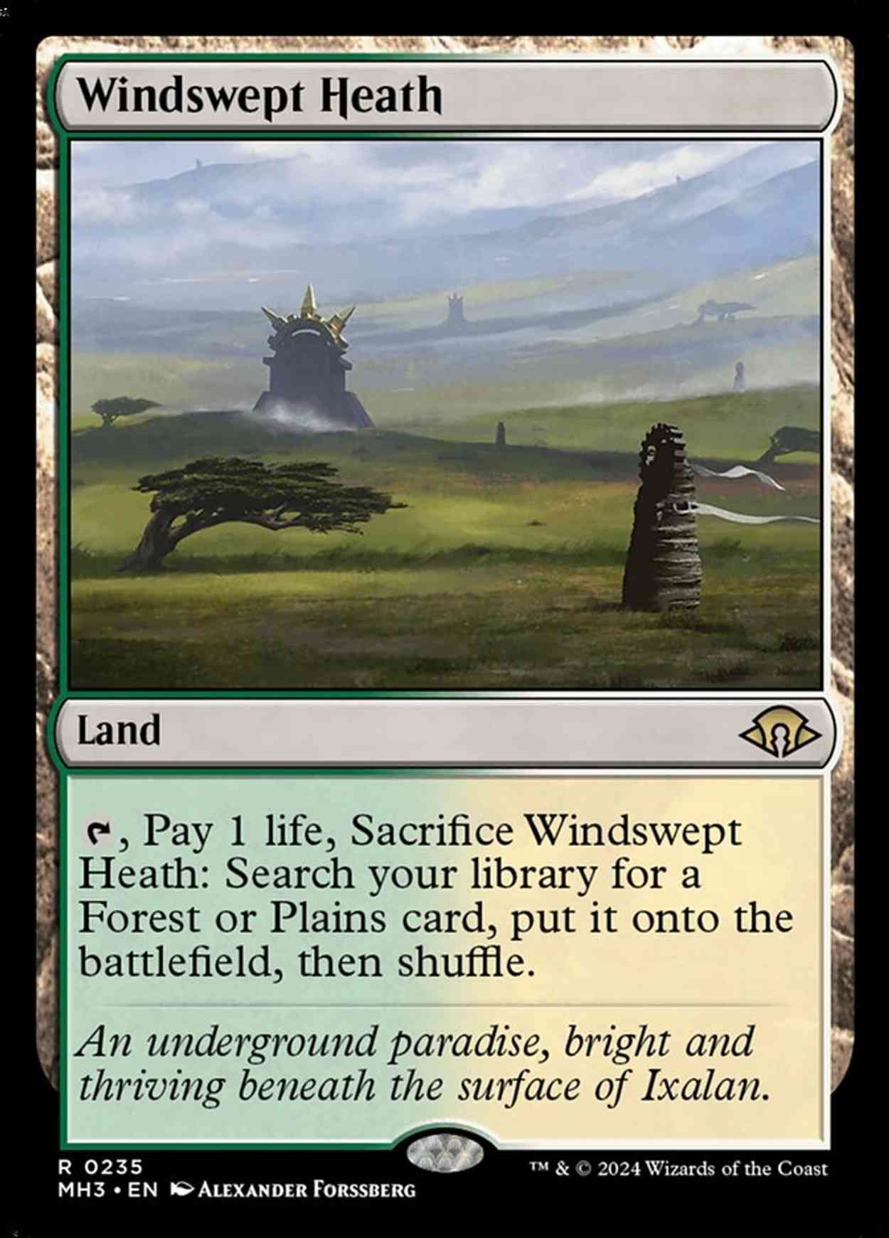 Windswept Heath magic card front