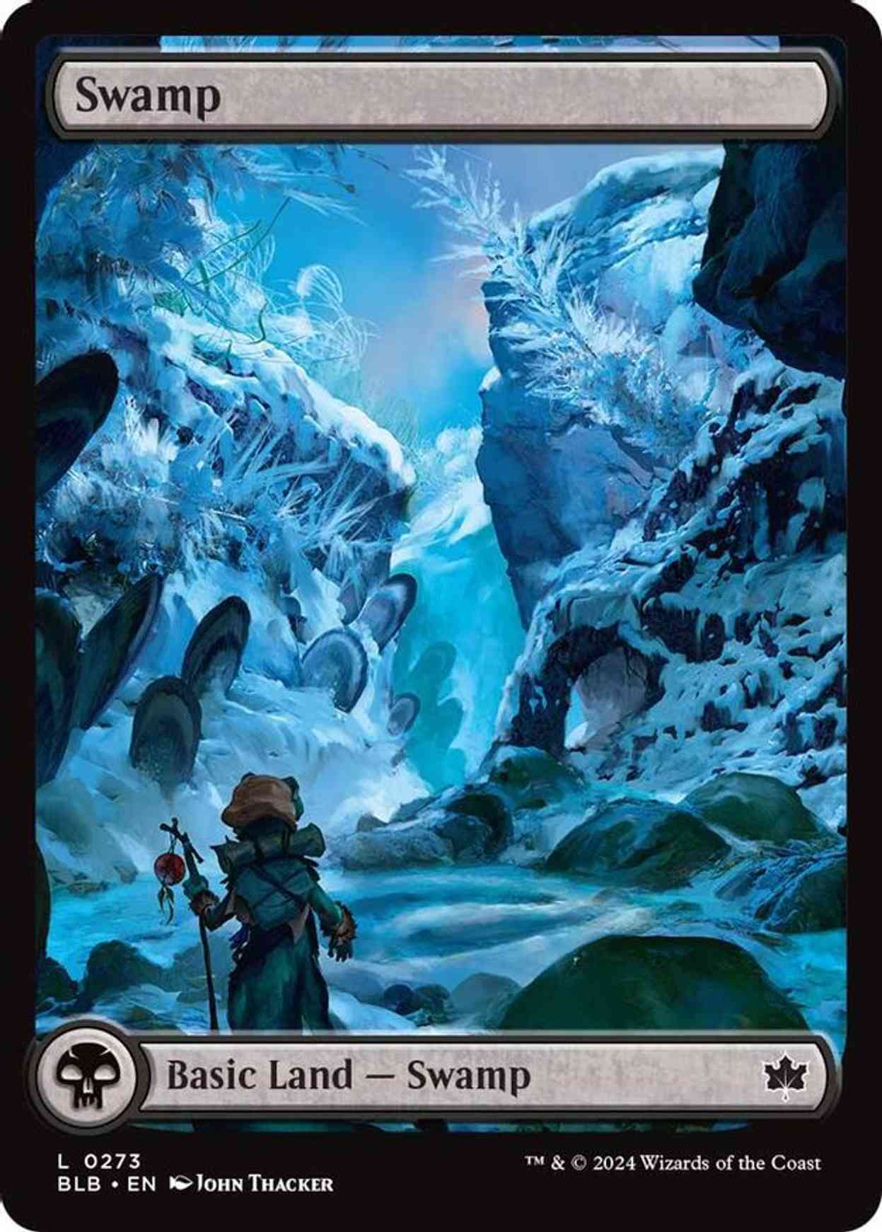 Swamp (0273) magic card front